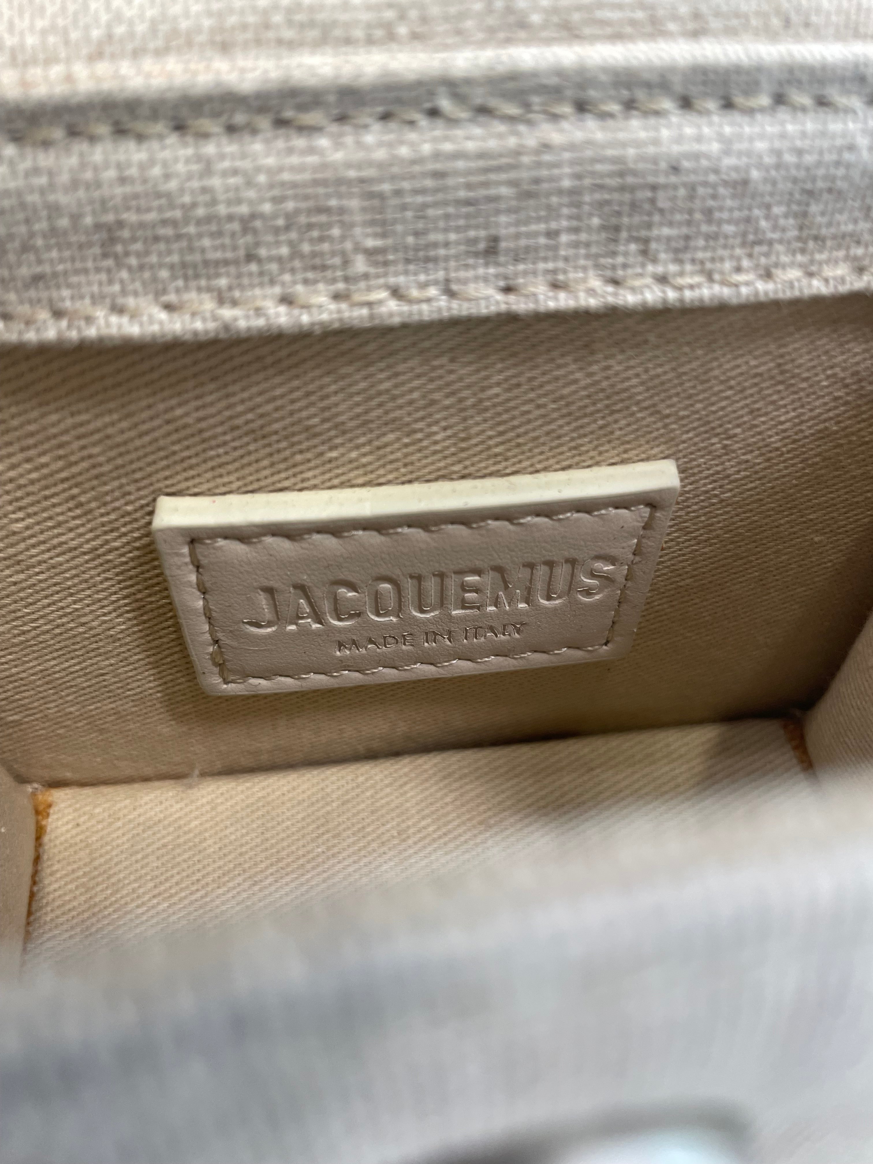JACQUEMUS/Hand Bag/Cotton/BEG/CROSSBODY BAG view 6