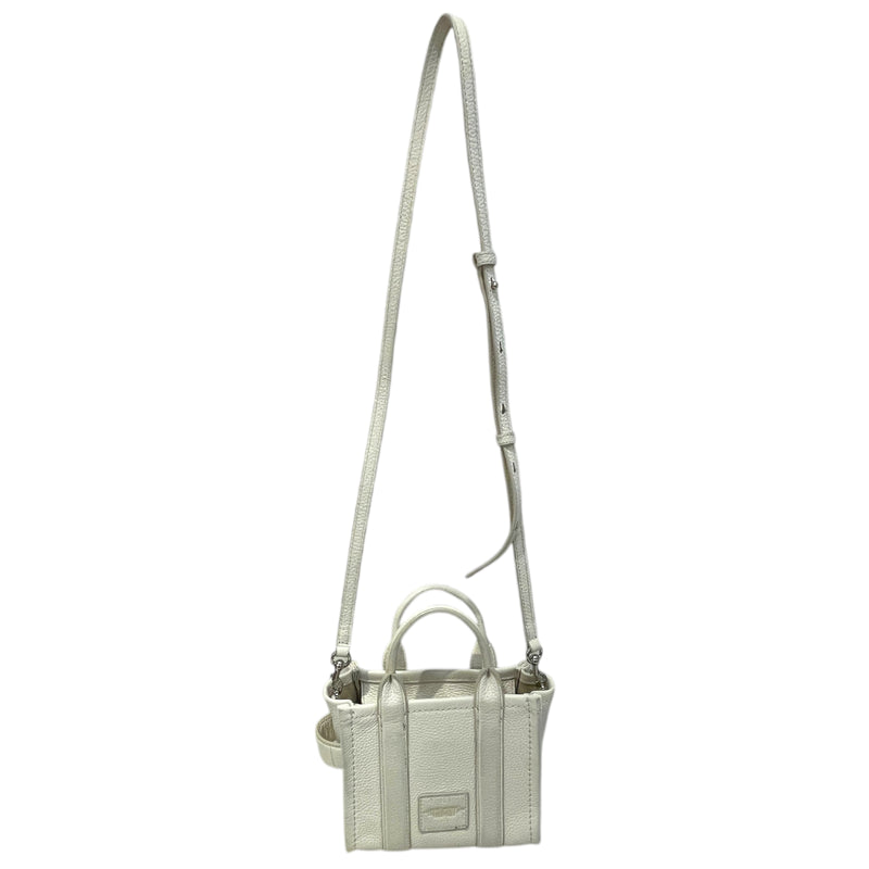 MARC JACOBS/Cross Body Bag/Leather/WHT/The Tote Bag