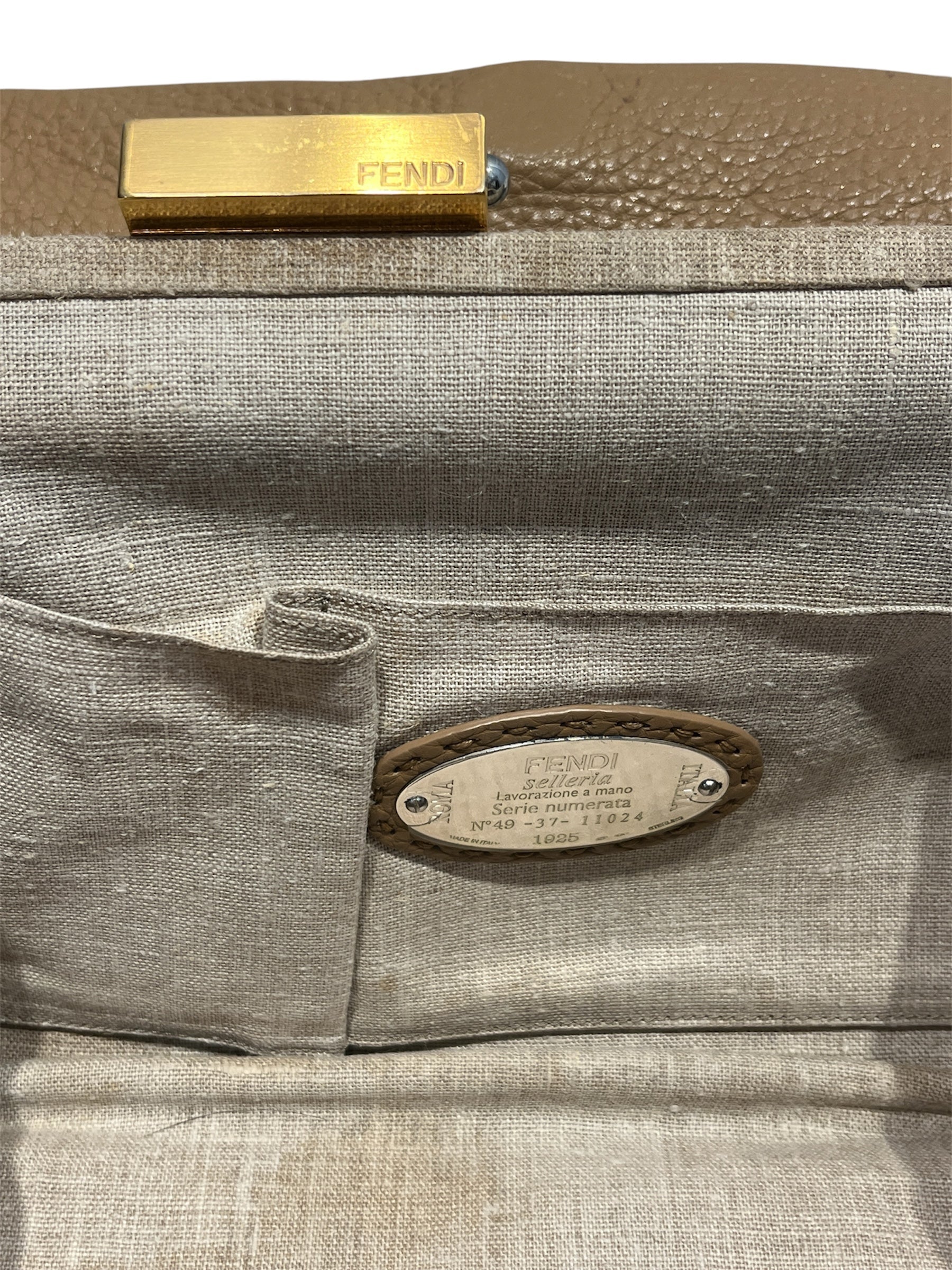 FENDI/Hand Bag/Leather/BEG/CA2291876LLAVORAZIONE A MANO view 6