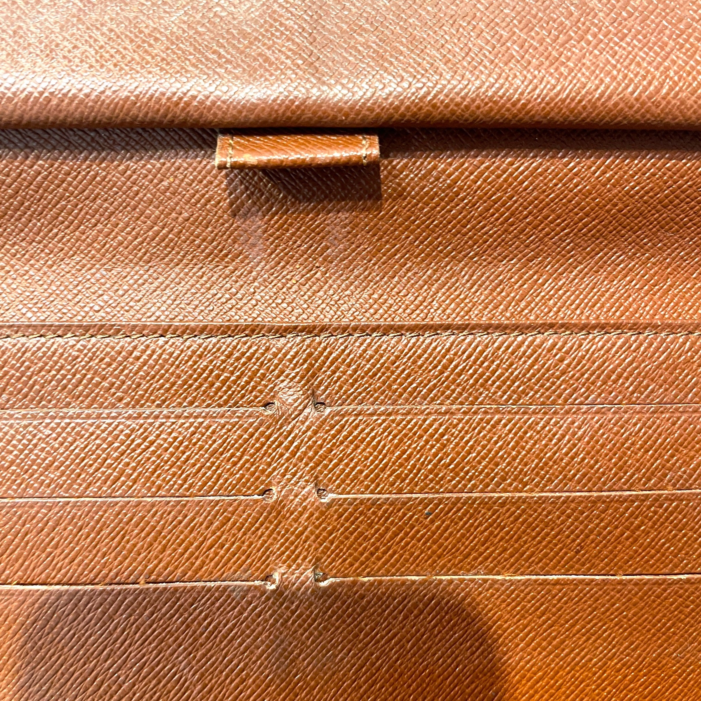 LOUIS VUITTON/Long Wallet/Monogram/Leather/BRW/L's/Sarah Wallet SD0032 view 5