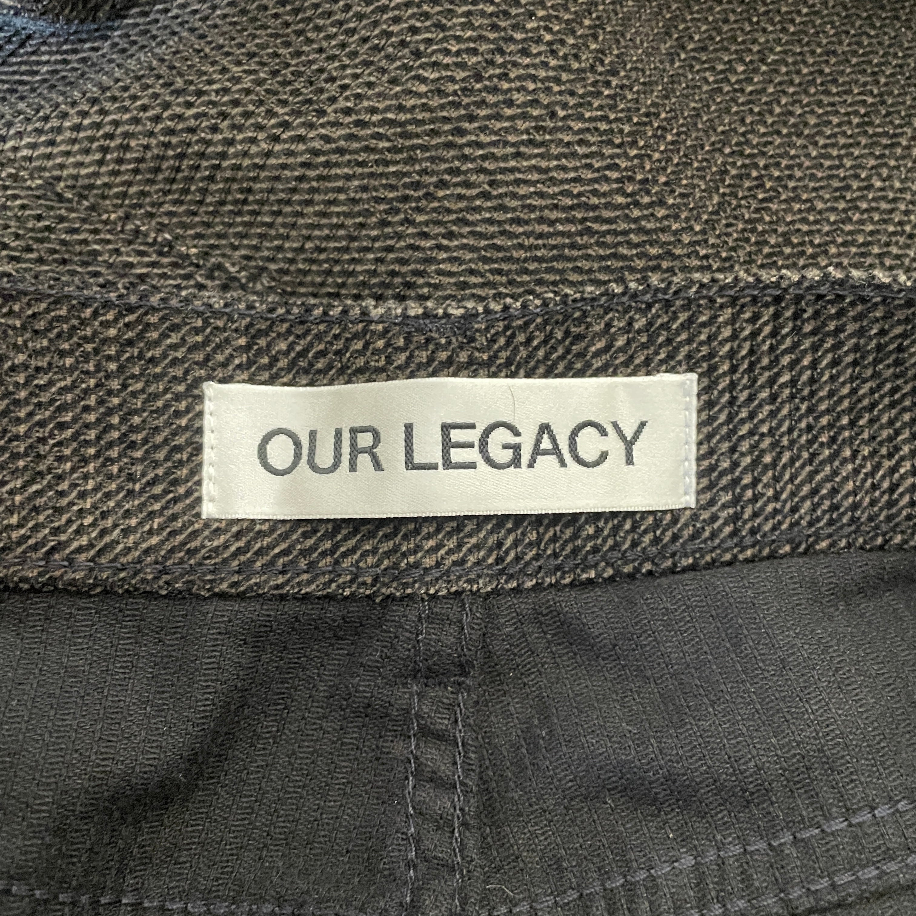 OUR LEGACY/Pants/29/Denim/BLK/VAST CUT COTTON PANT view 3