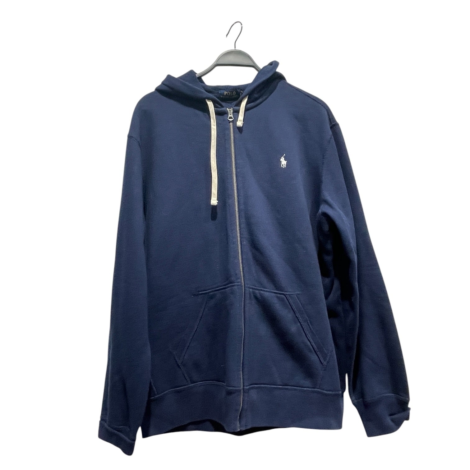 POLO RALPH LAUREN/Hoodie/XL/Cotton/NVY/WHITE PONY view 1