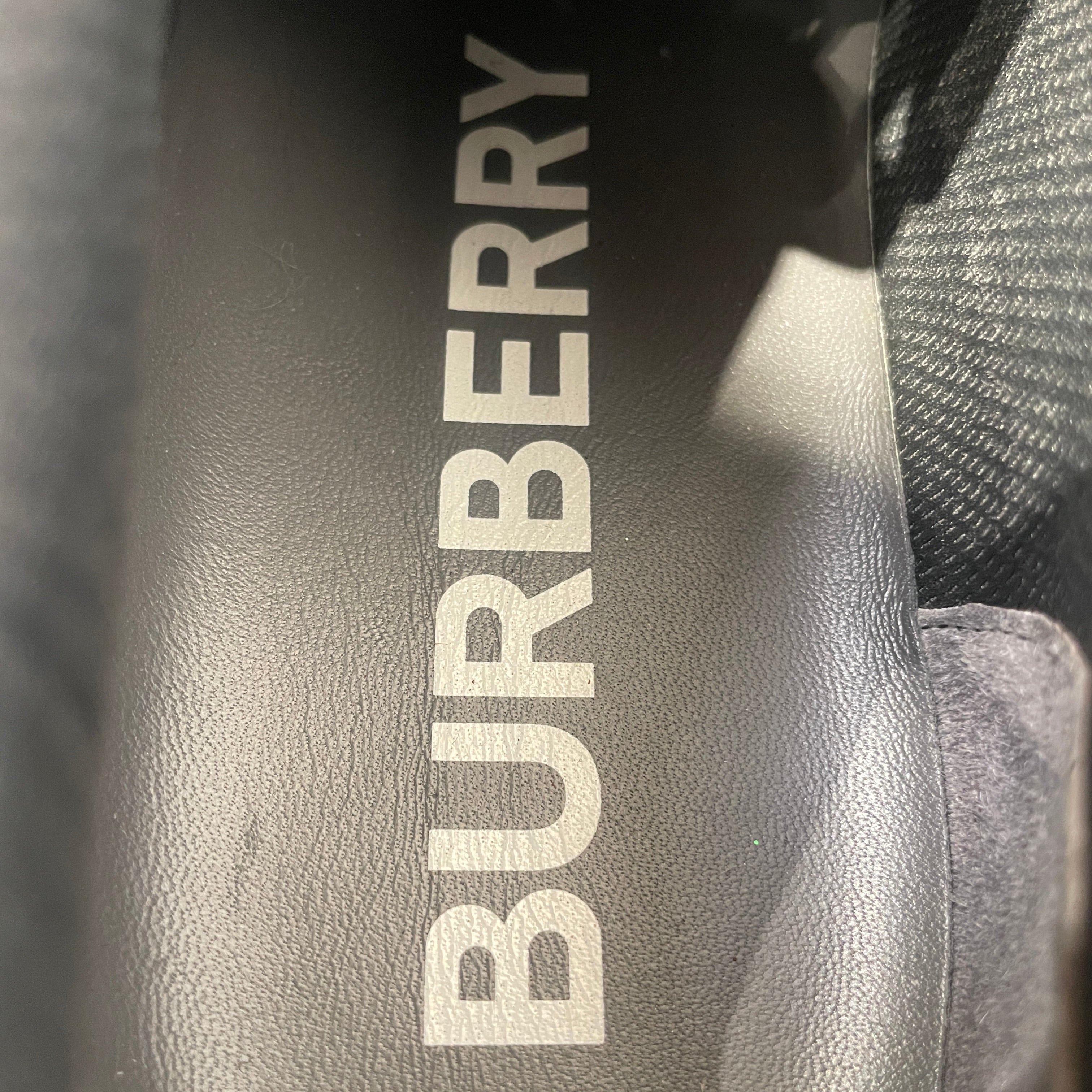 BURBERRY/Low-Sneakers/EU 42/Plaid/GRY/arthur sneaker view 3
