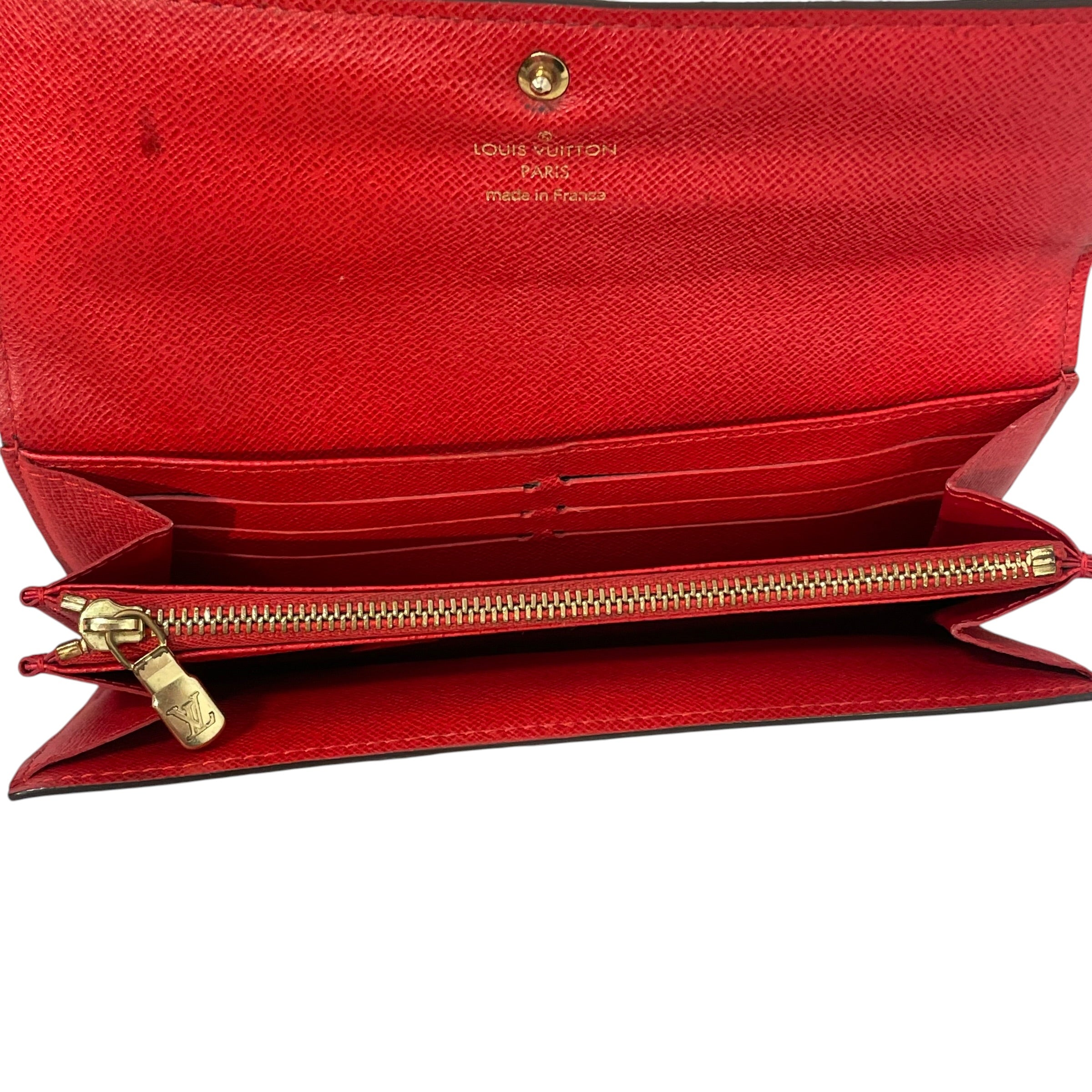 LOUIS VUITTON/Long Wallet/Monogram/Leather/BRW/ view 4