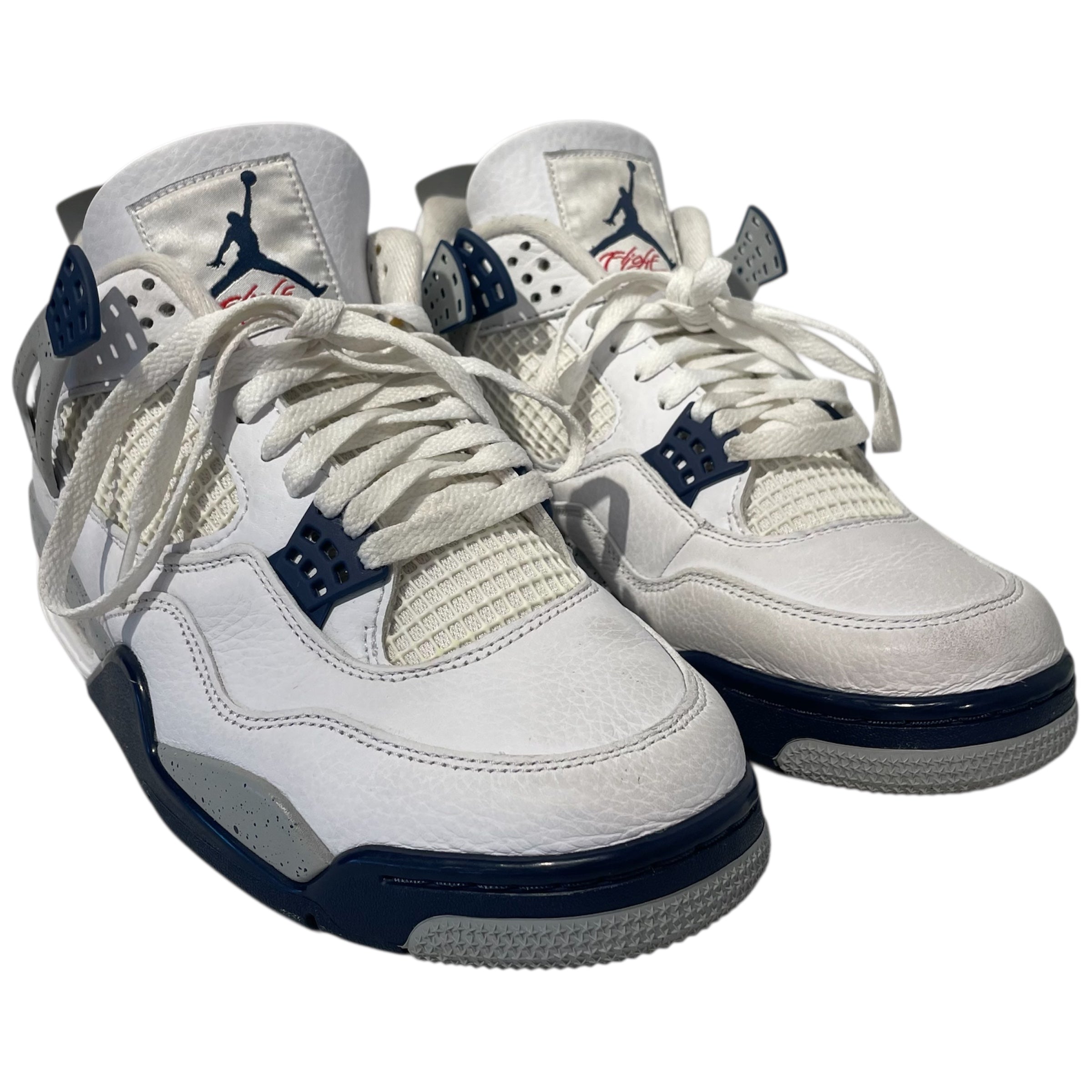 NIKE/AIR JORDAN 4 RETRO/Hi-Sneakers/US 10/Nylon/NVY/DH6927-140 view 1