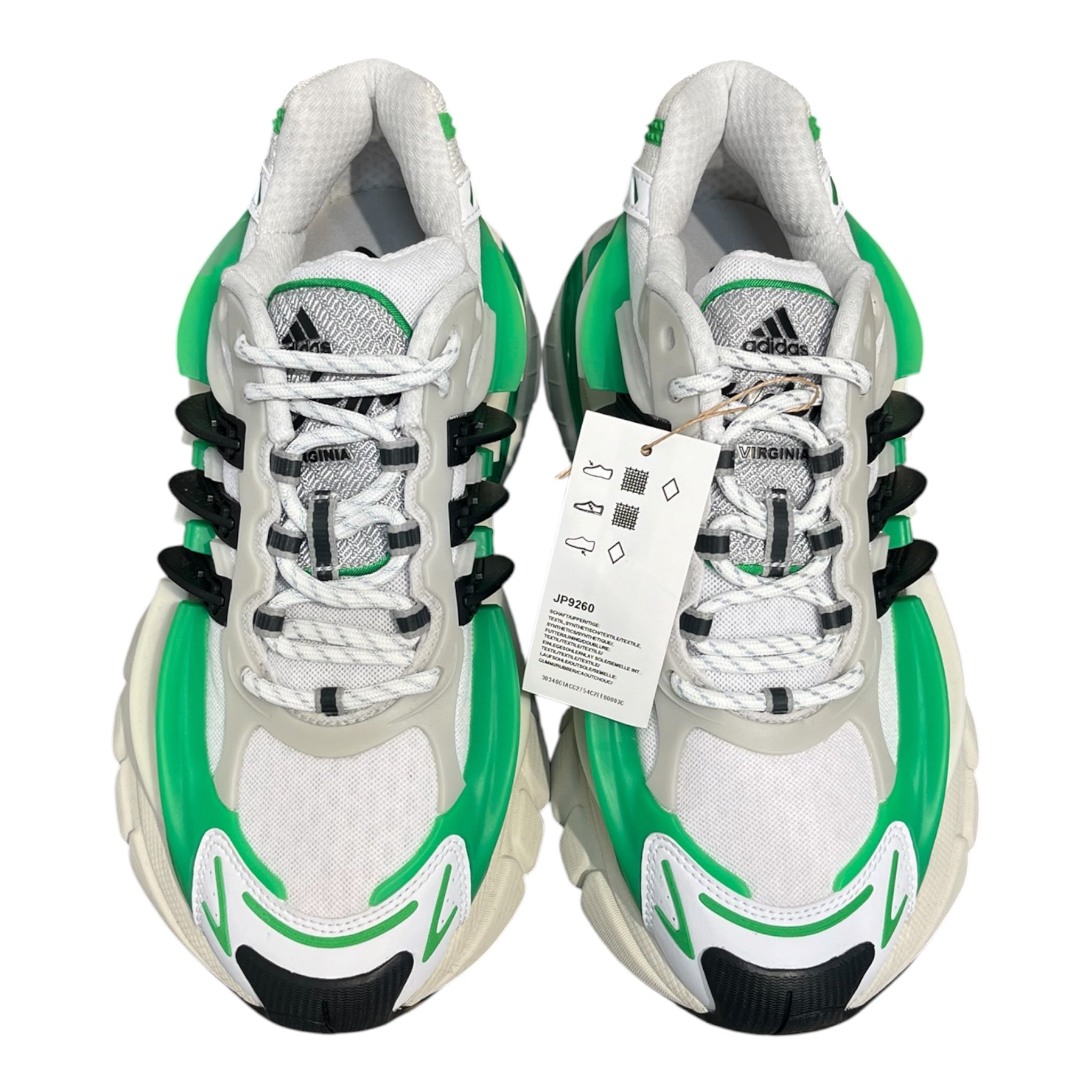 adidas/Hi-Sneakers/US 8.5/MLT/JELLYFISH GRN BLK 3 STRIPES view 6
