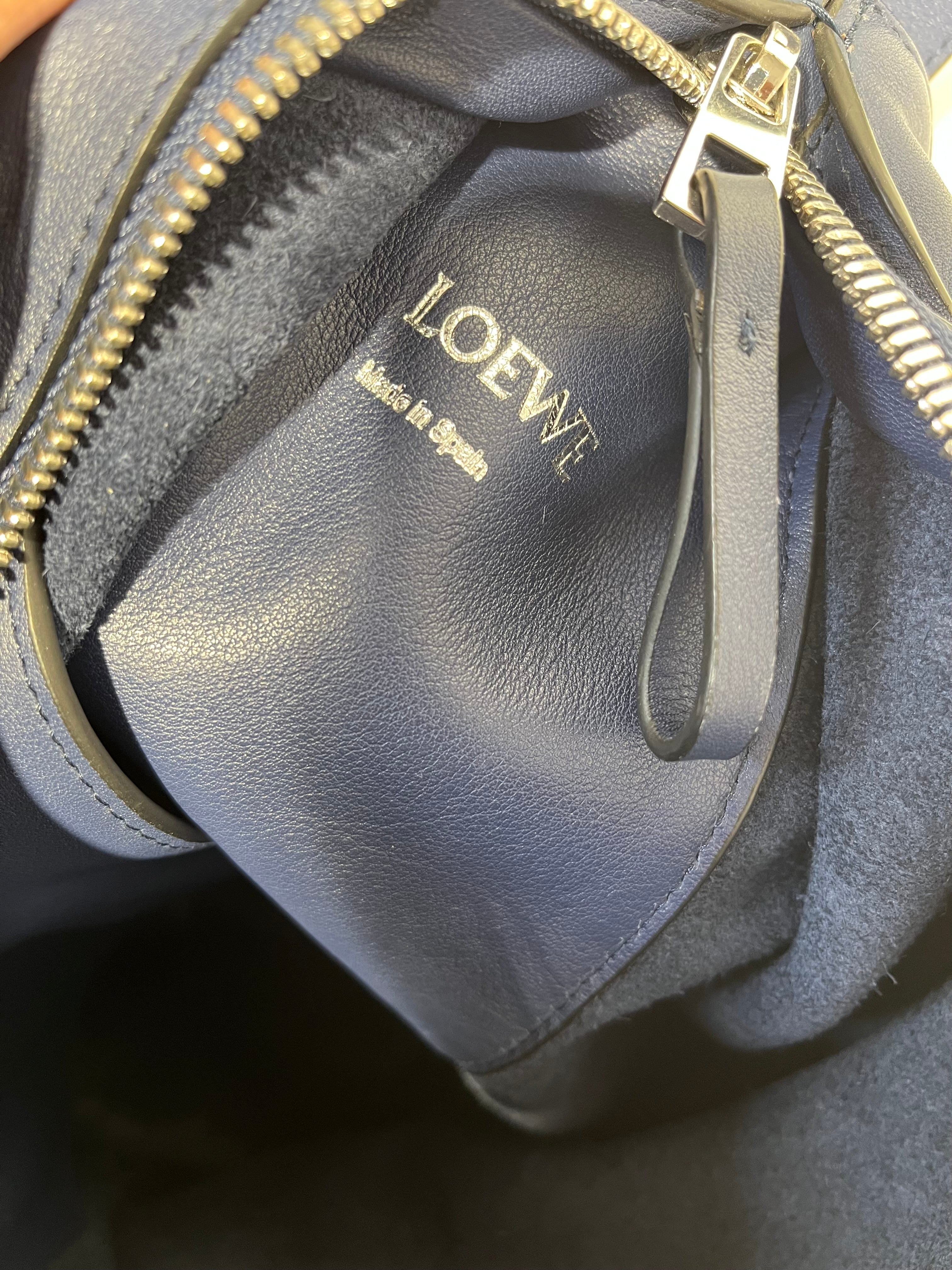 LOEWE/Cross Body Bag/All Over Print/Leather/BLU/ view 5