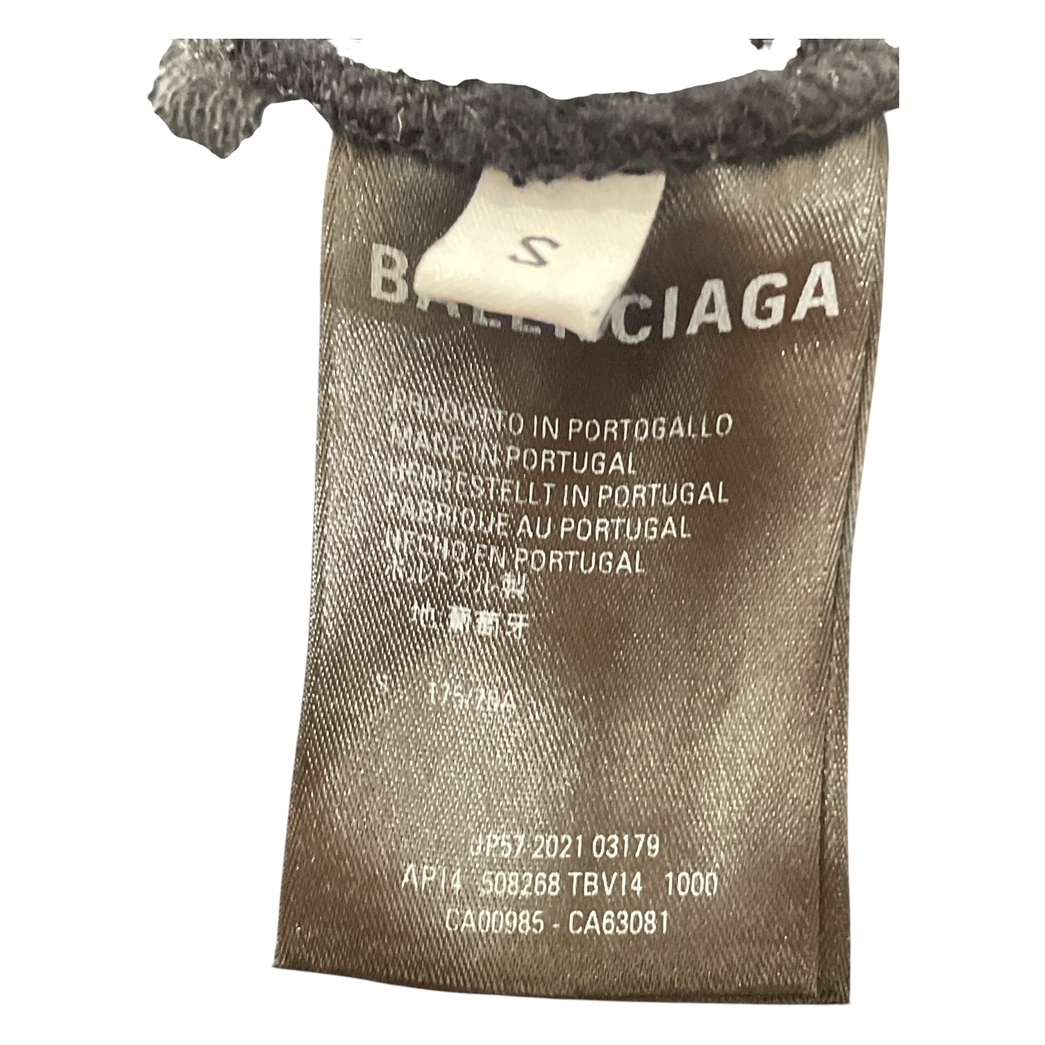 BALENCIAGA/Pants/S/Cotton/BLK/Graphic/PRESIDENTIAL LOGO view 4