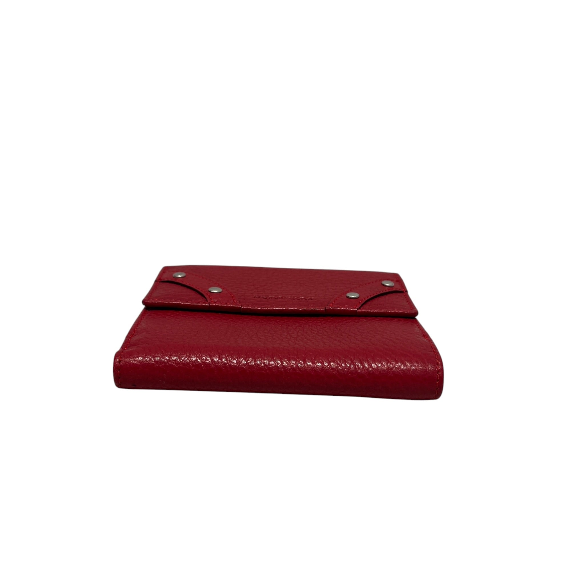 BURBERRY LONDON/Wallet/Leather/RED/M's/BURBERRY SILVER STUDS view 3
