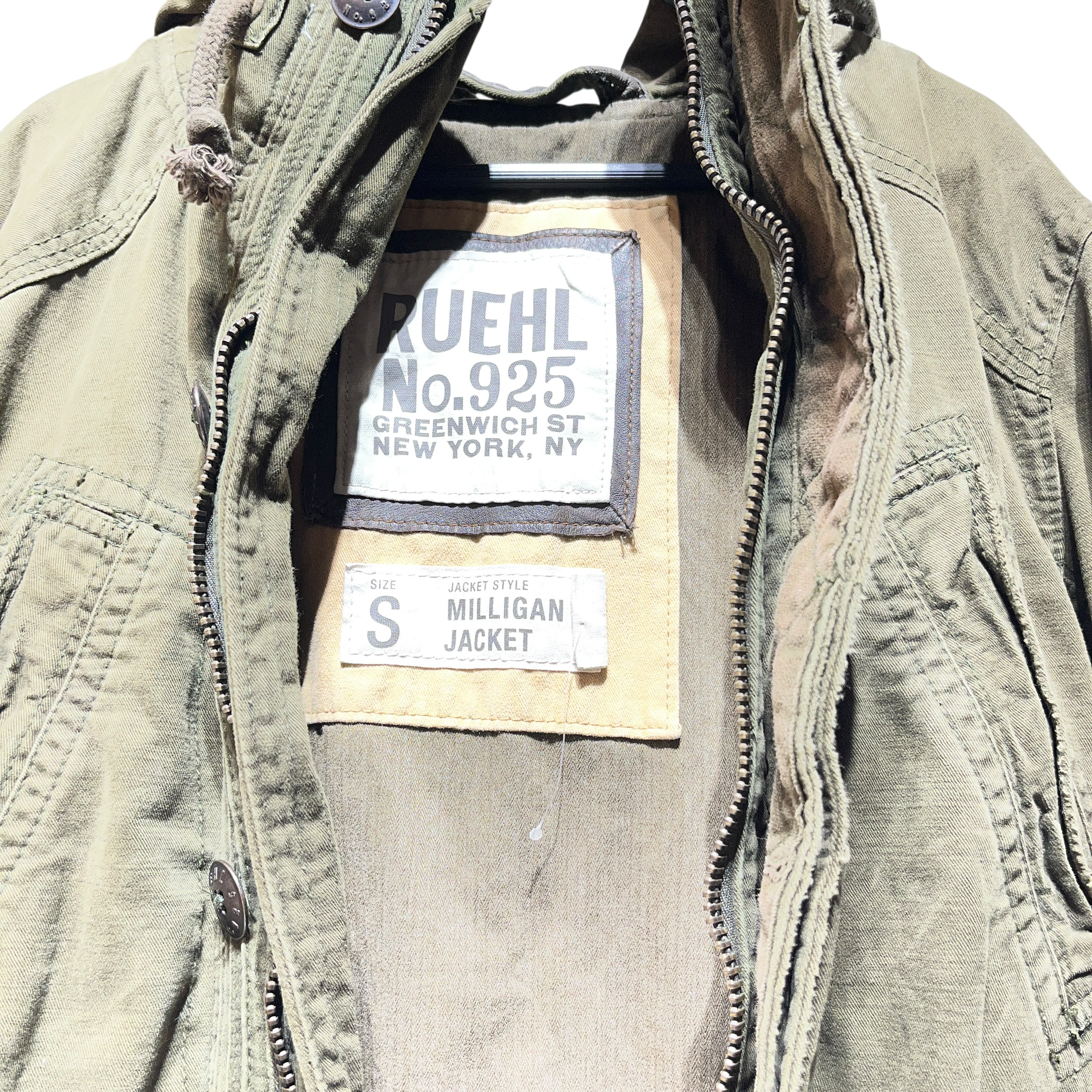 RUEHL No.925/Jacket/S/Cotton/GRN/ view 4