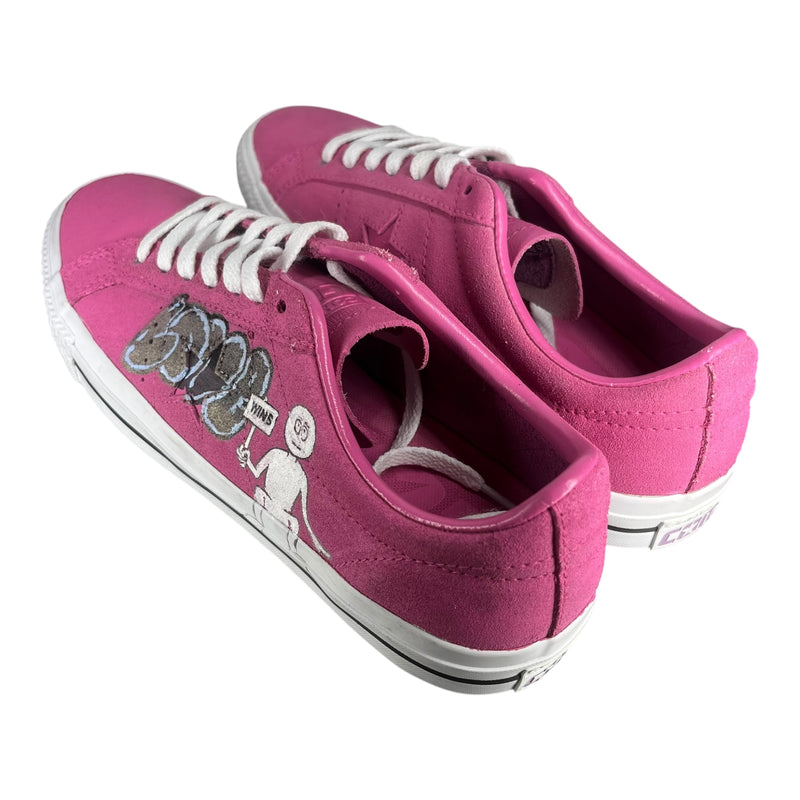CONVERSE/Low-Sneakers/US 8/Suede/PNK/161525C Kai