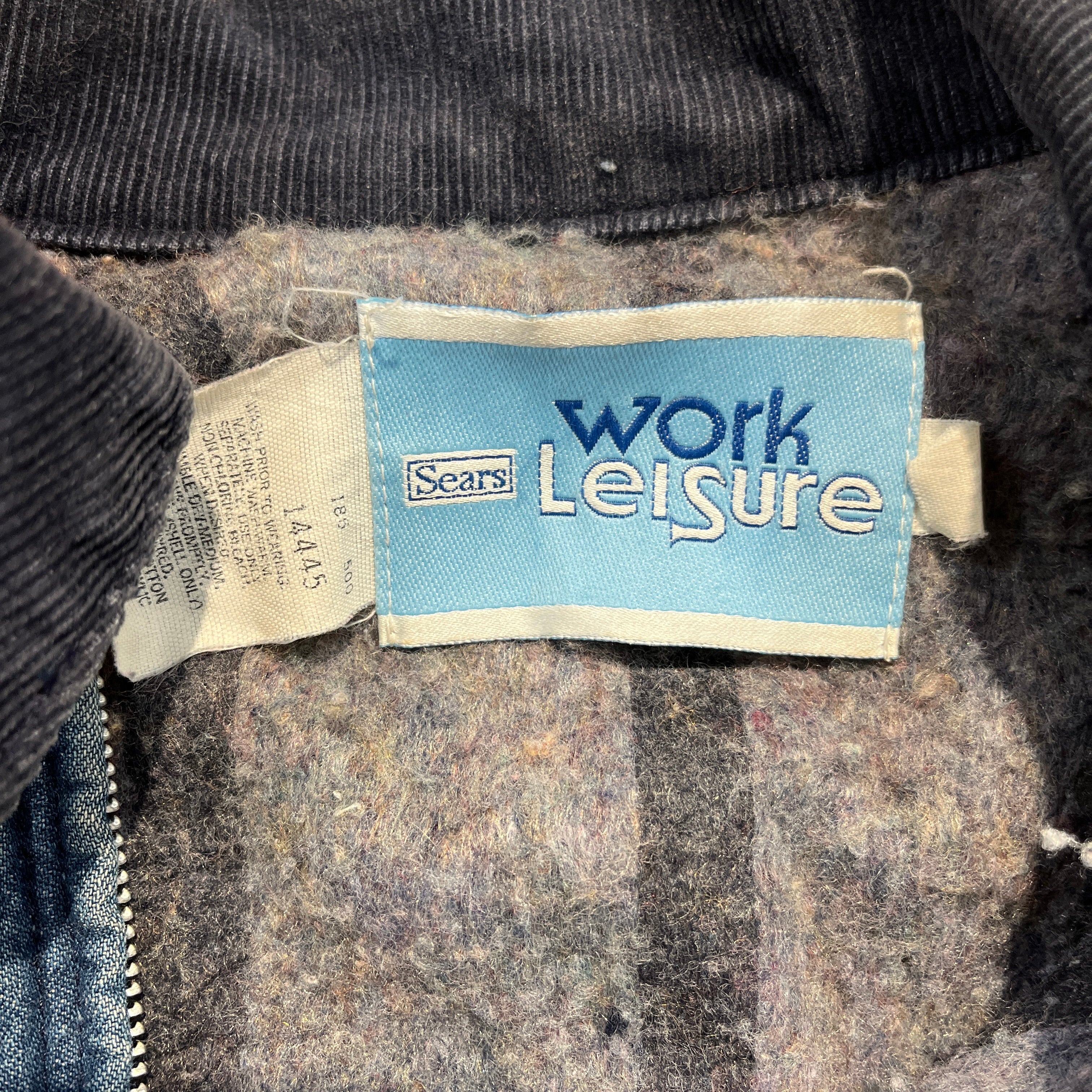 Vintage/Denim Jkt/L/Denim/IDG/sears work leisure view 3