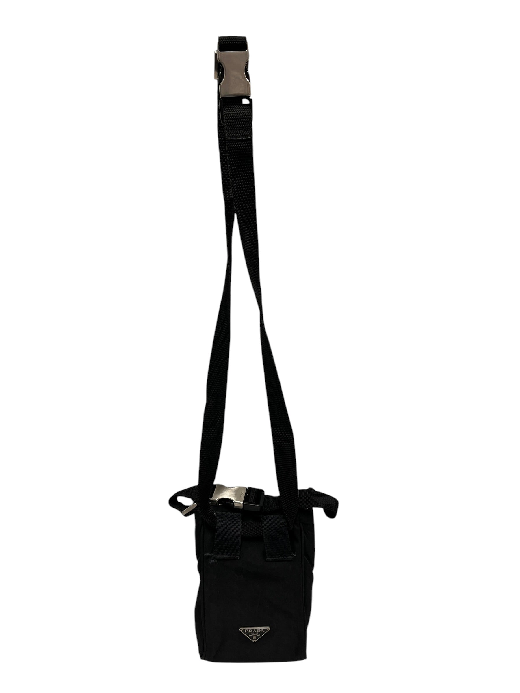 PRADA/Pouch/Nylon/BLK/POUCH view 2