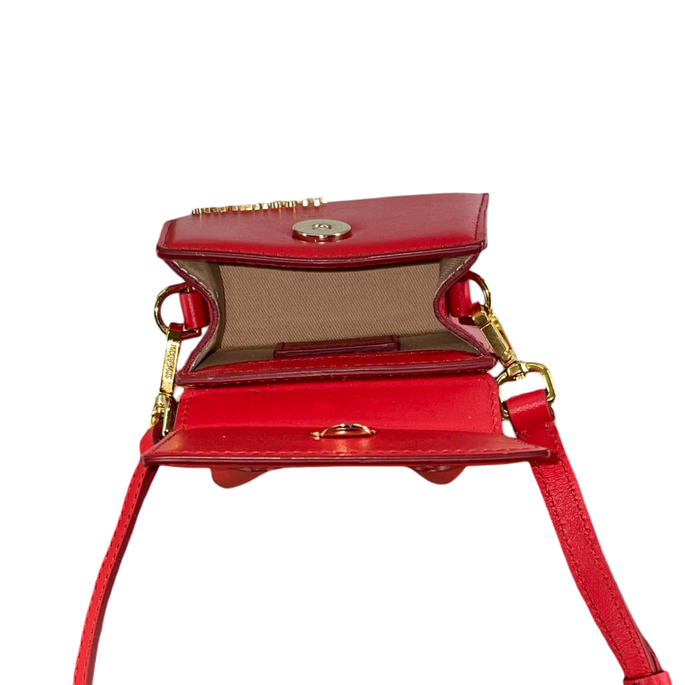 JACQUEMUS/Bag/Leather/RED/RED LE CHIQUITO BAG view 6