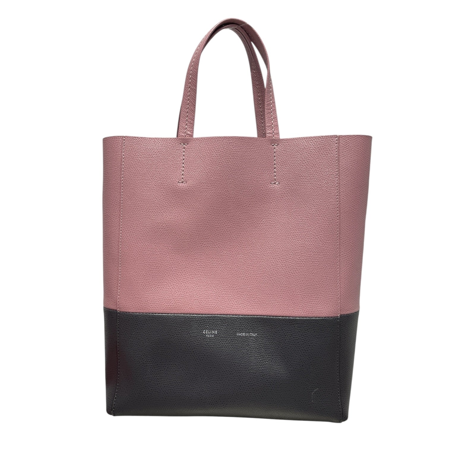 CELINE/Hand Bag/Leather/PNK/Vertical Cabas 2way Tote Bag view 1