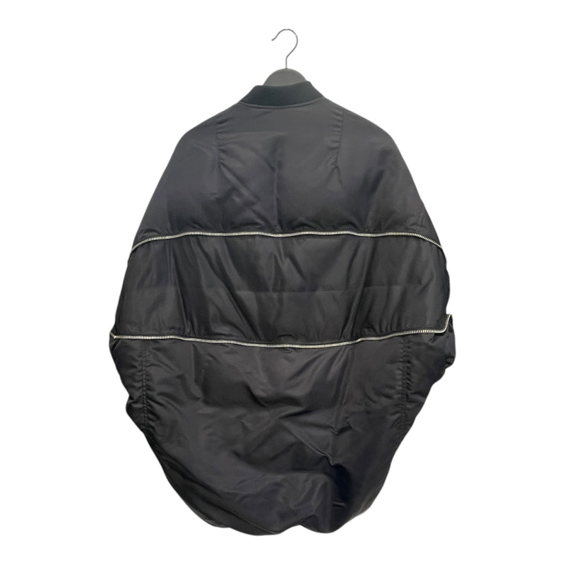 R13/Jacket/M/Nylon/BLK/ZIP OUT DOWN BOMBER
