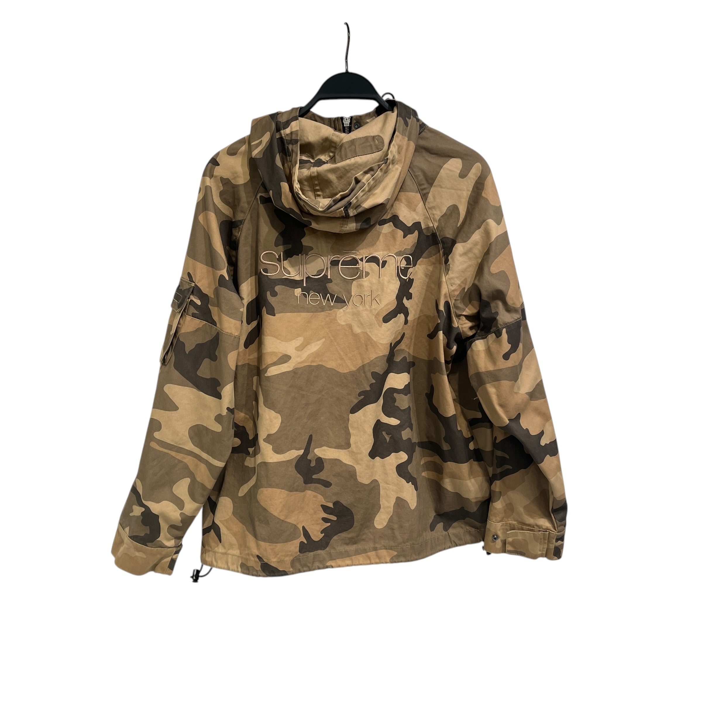 Supreme/Military Jkt/M/Cotton/KHK/Single Breasted/Camouflage/FW19 Field Jacket view 2