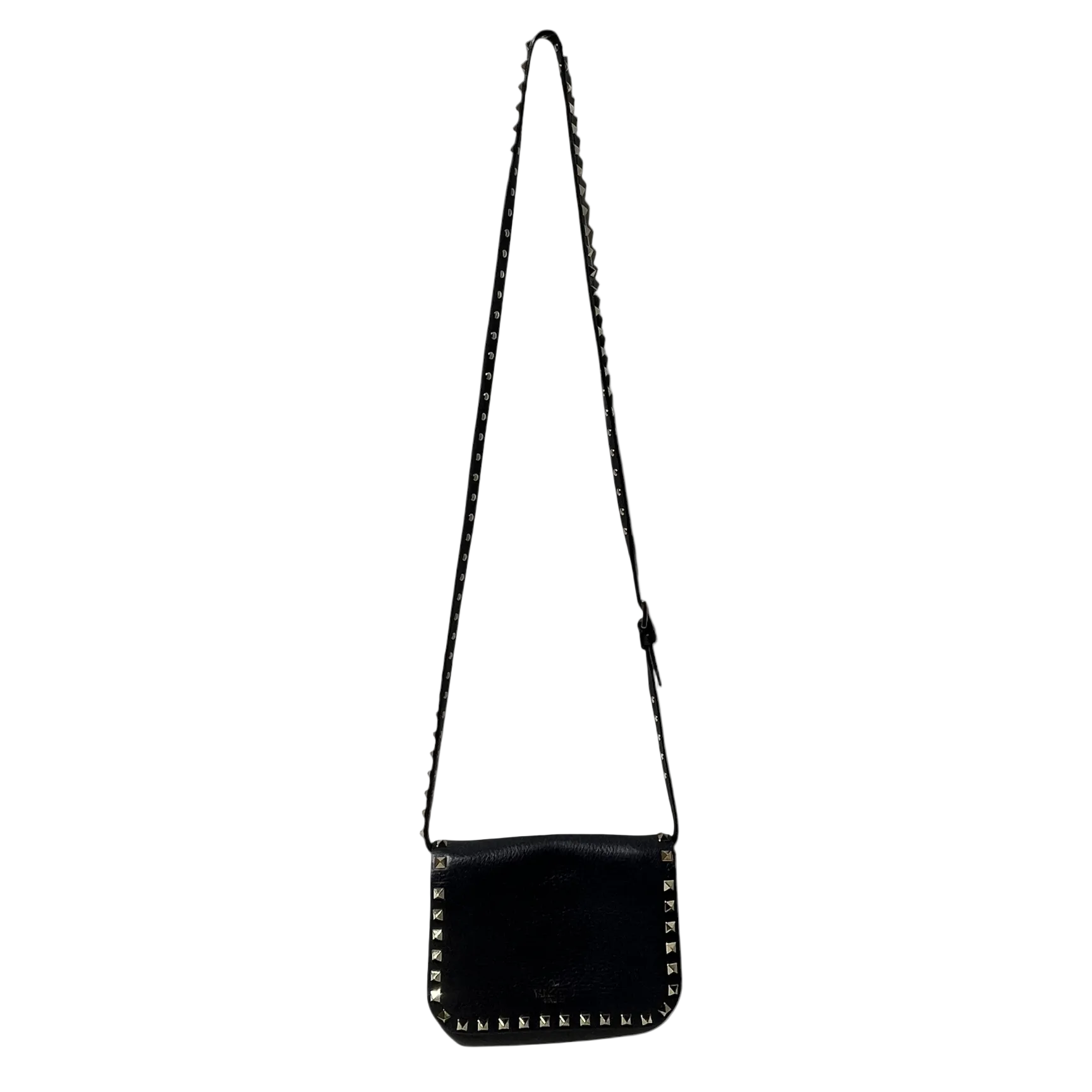 VALENTINO/Cross Body Bag/Leather/NVY/Rockstud Crossbody view 2