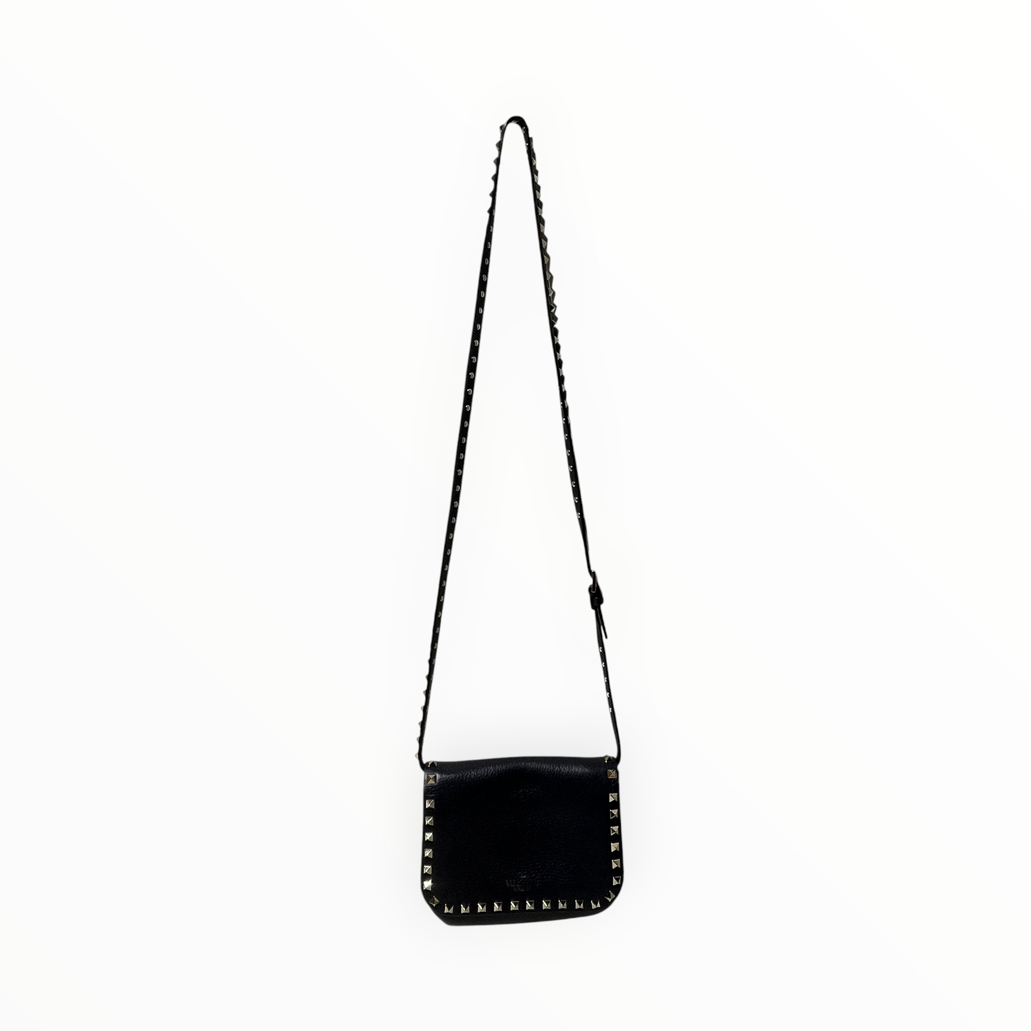 VALENTINO/Cross Body Bag/Leather/NVY/Rockstud Crossbody view 2