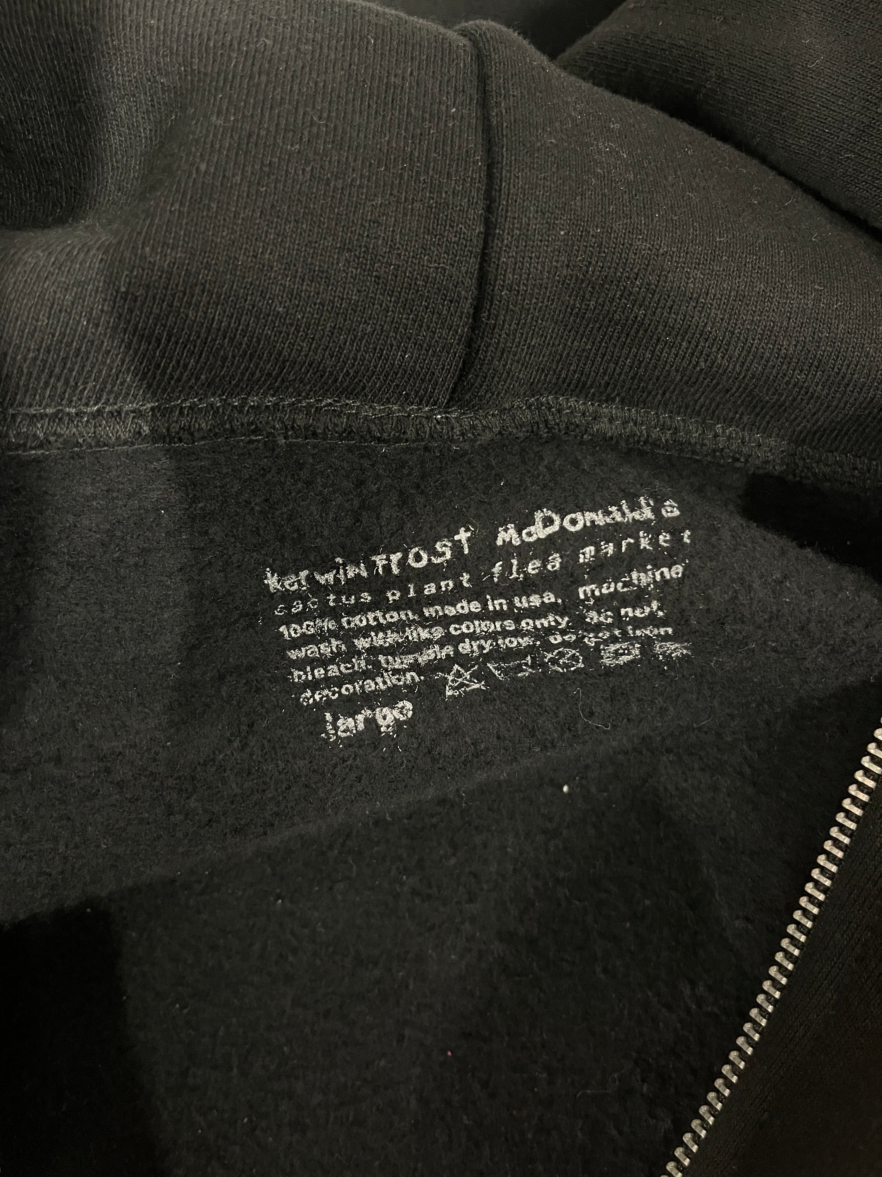 Kerwin Frost/CACTUS PLANT FLEA MARKET/Zip Up Hoodie/L/Cotton/MLT/Uptown Moe view 4