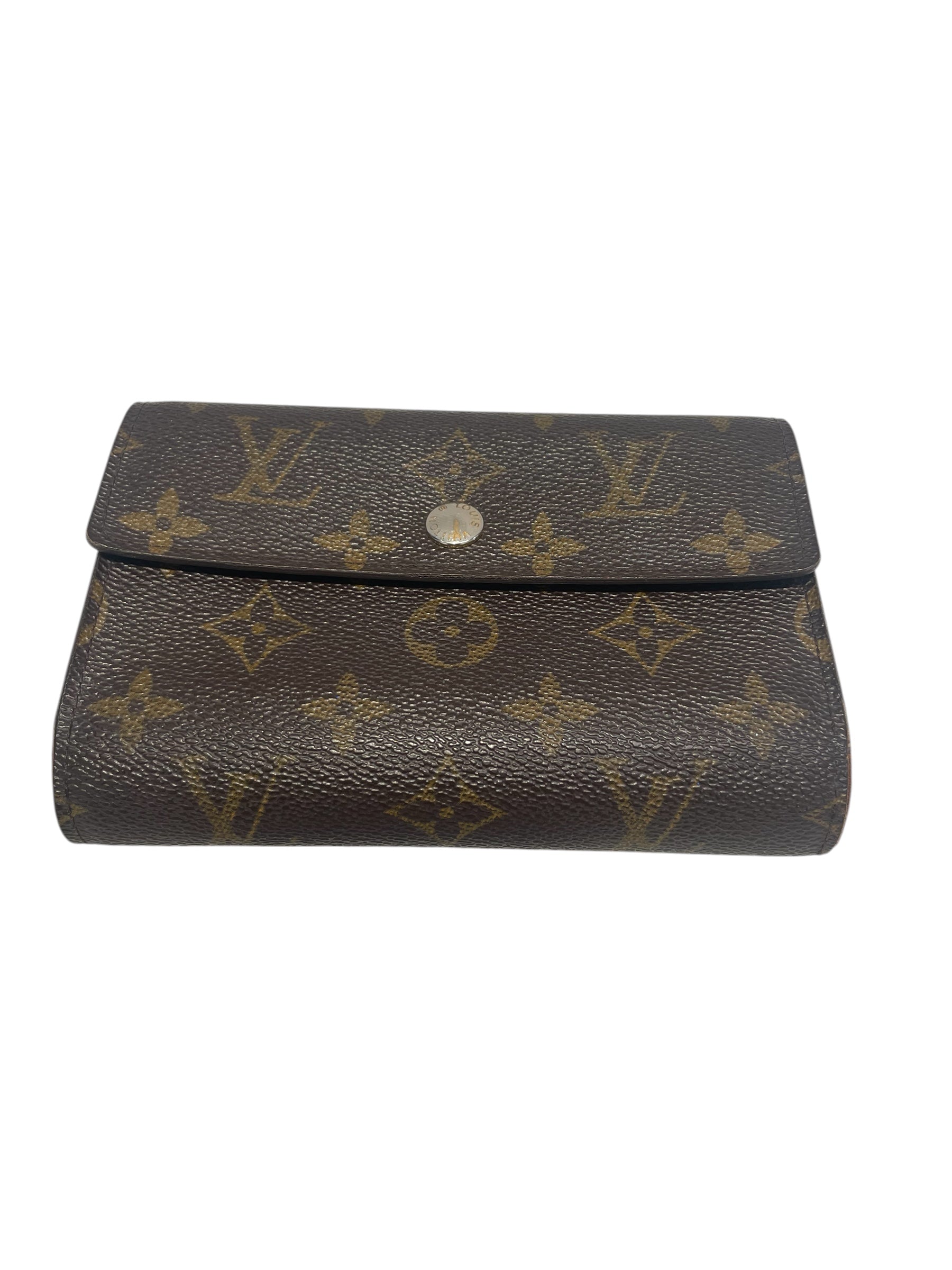 LOUIS VUITTON/Wallet/Monogram/BRW/alexandra cloth wallet view 1