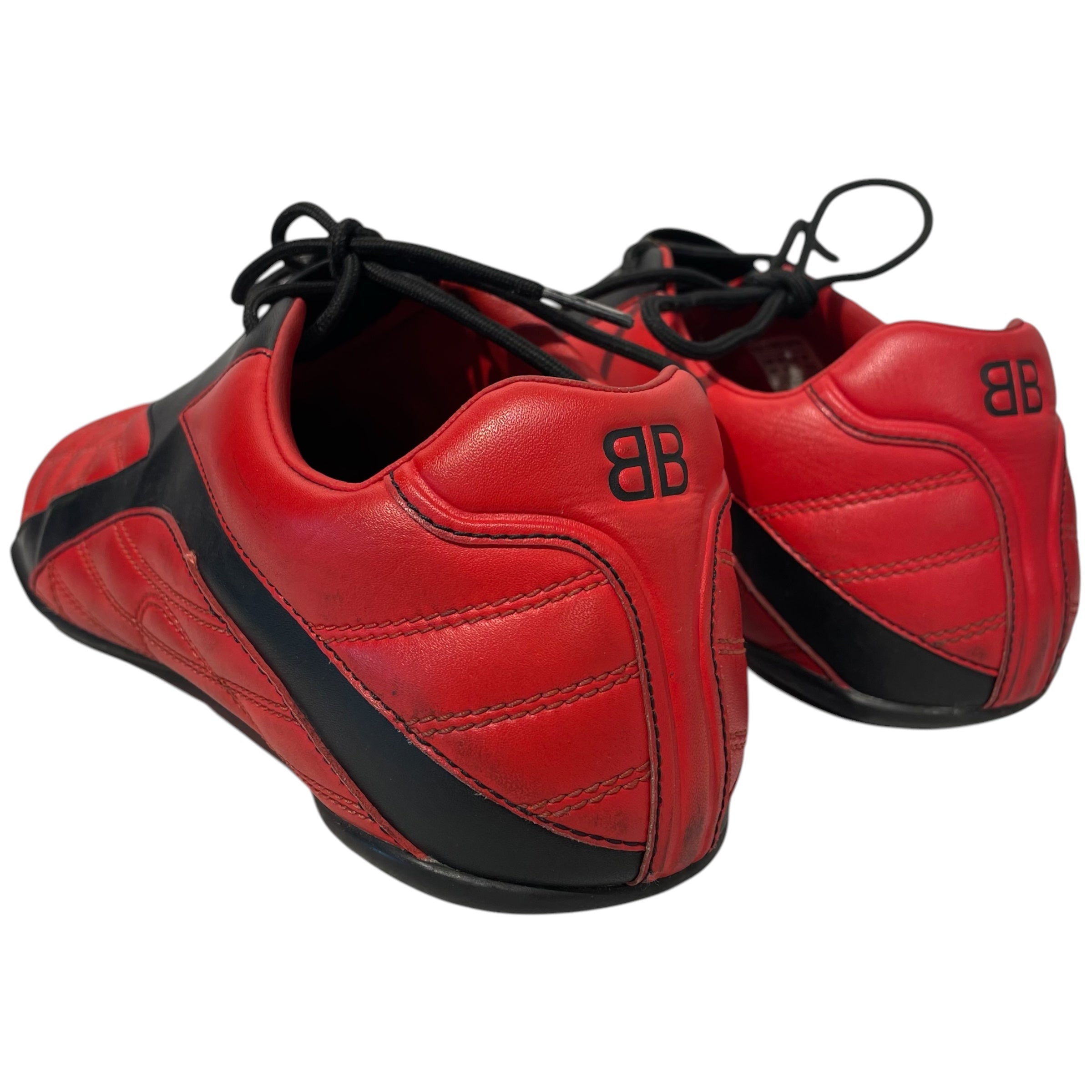 BALENCIAGA/Low-Sneakers/EU 40/Leather/RED/ view 2