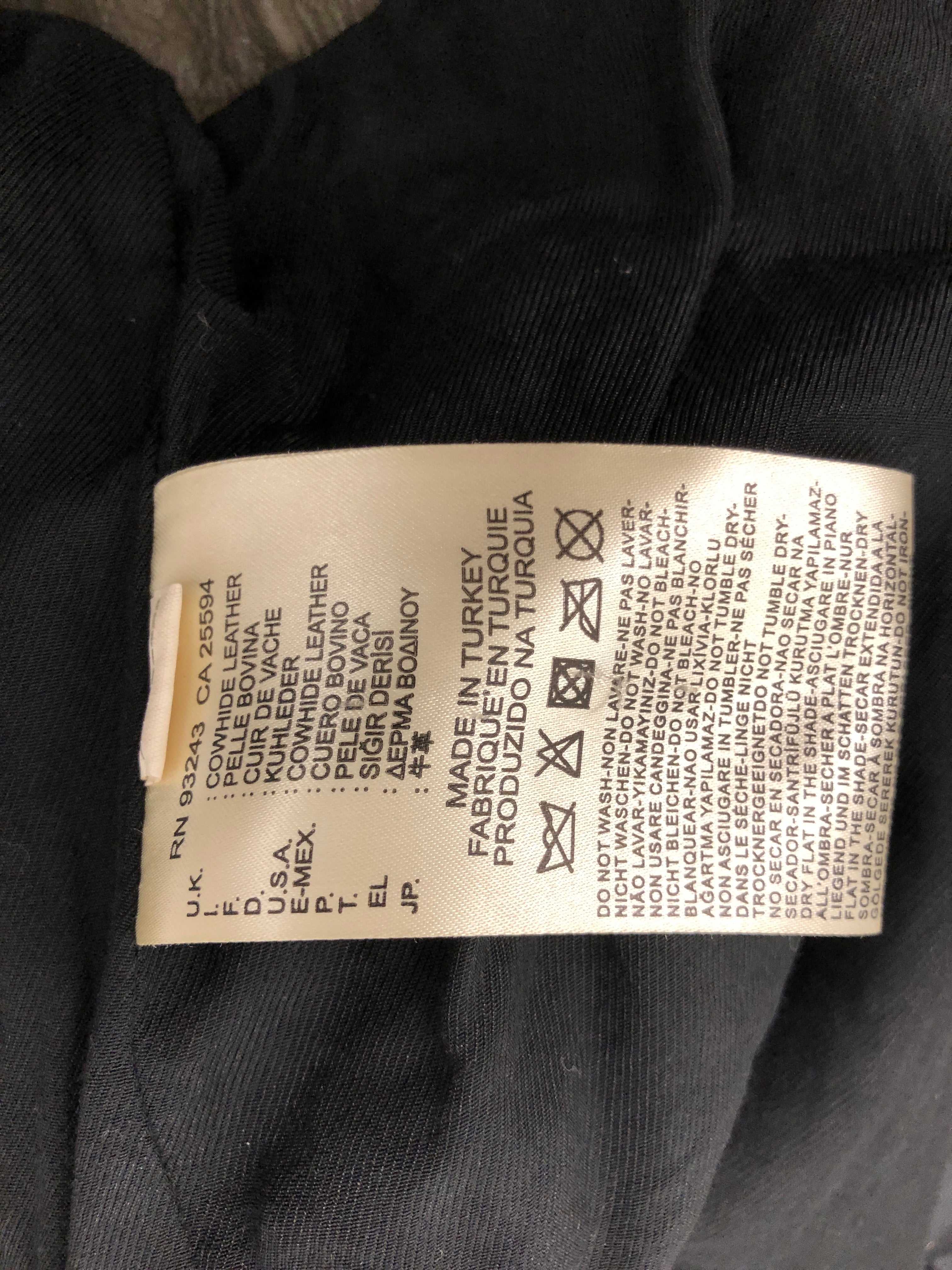 DIESEL BLACKGOLD/Vest/M/Leather/KHK/ view 4