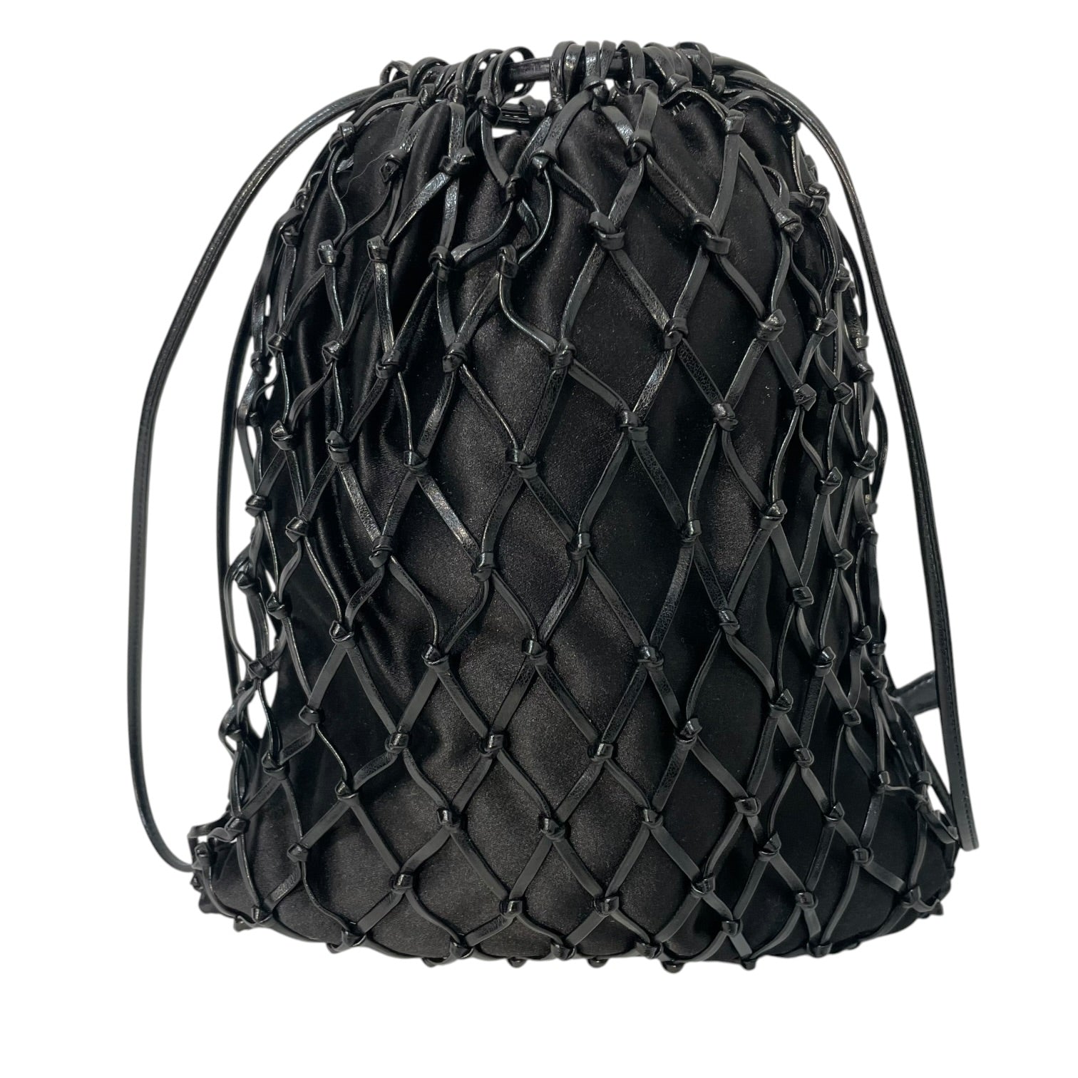 PRADA/Cross Body Bag/Cotton/BLK/103 view 2