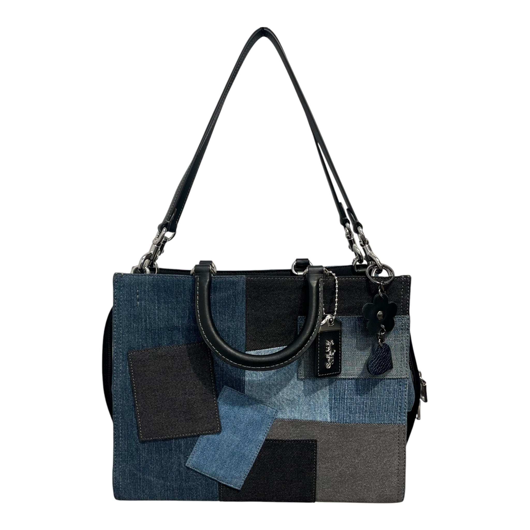 COACH/Bag/All Over Print/Leather/BLU/TOP HANDLE BAG view 1