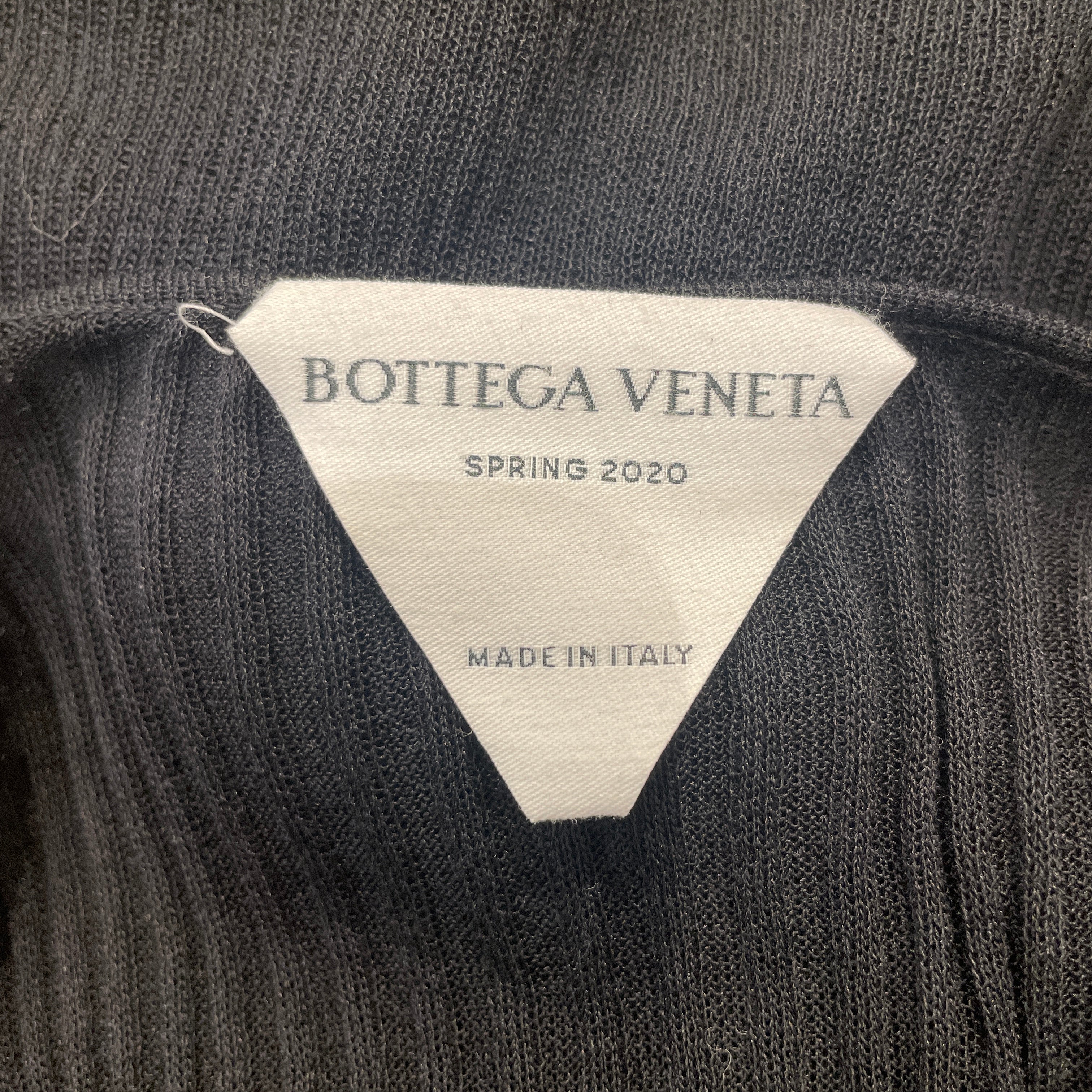 BOTTEGA VENETA/SS Cut & Sew/54/Cotton/BLK/SPRING 2020 view 3