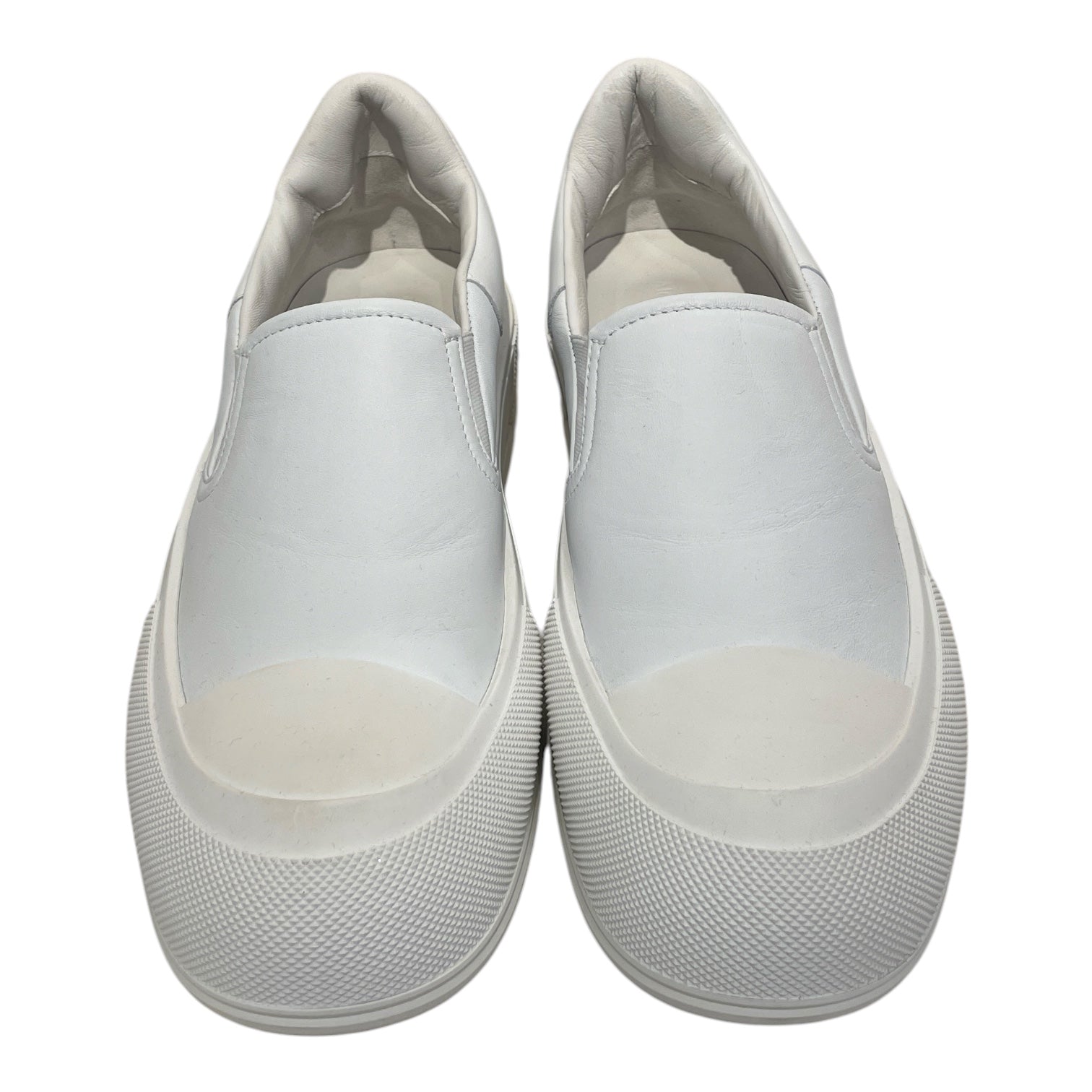 Alexander McQueen/Low-Sneakers/EU 41/Leather/WHT/PLIMSOLL SLIP ON SNEAKER view 4