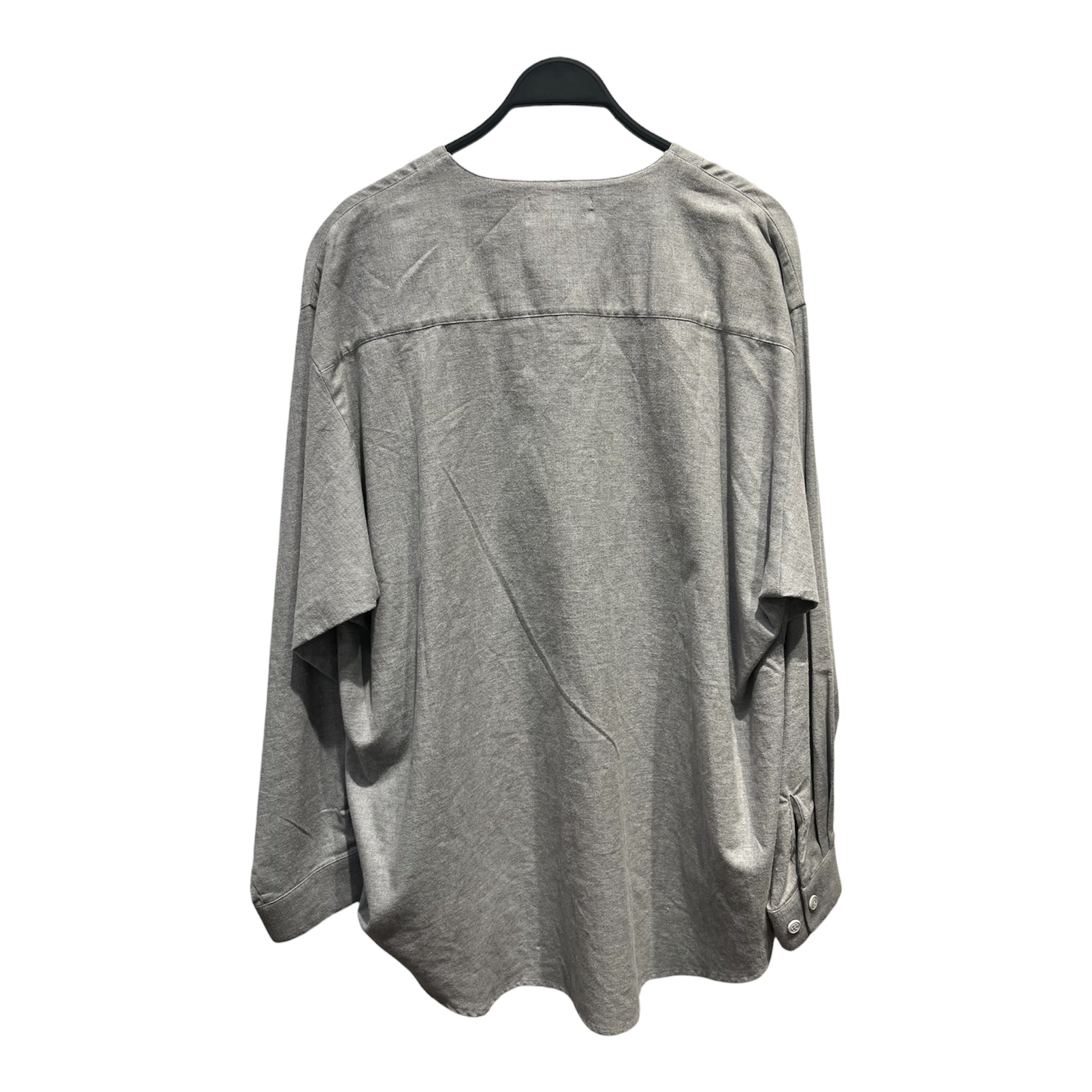 WTAPS/LS Shirt/4/Cotton/GRY/WT view 2