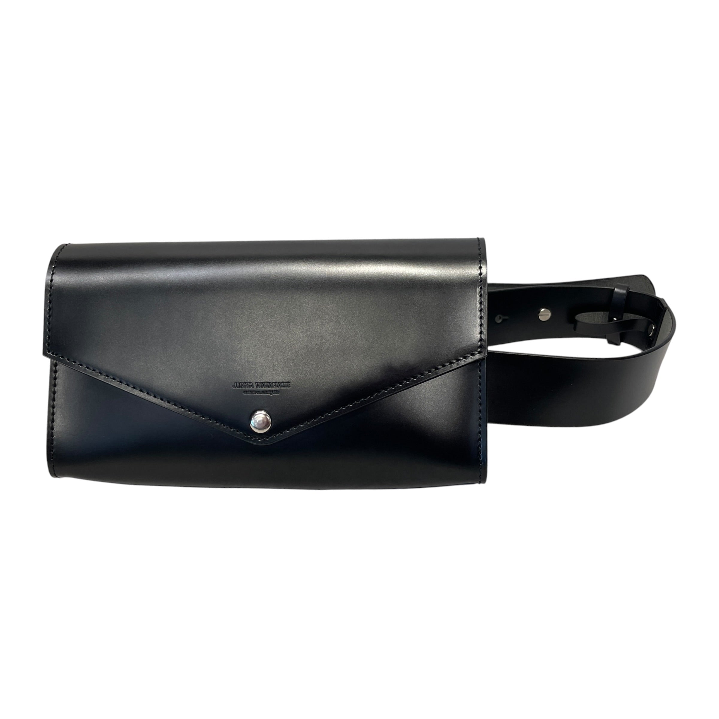 JUNYA WATANABE COMME des GARCONS/Fanny Pack/Leather/BLK/ view 1