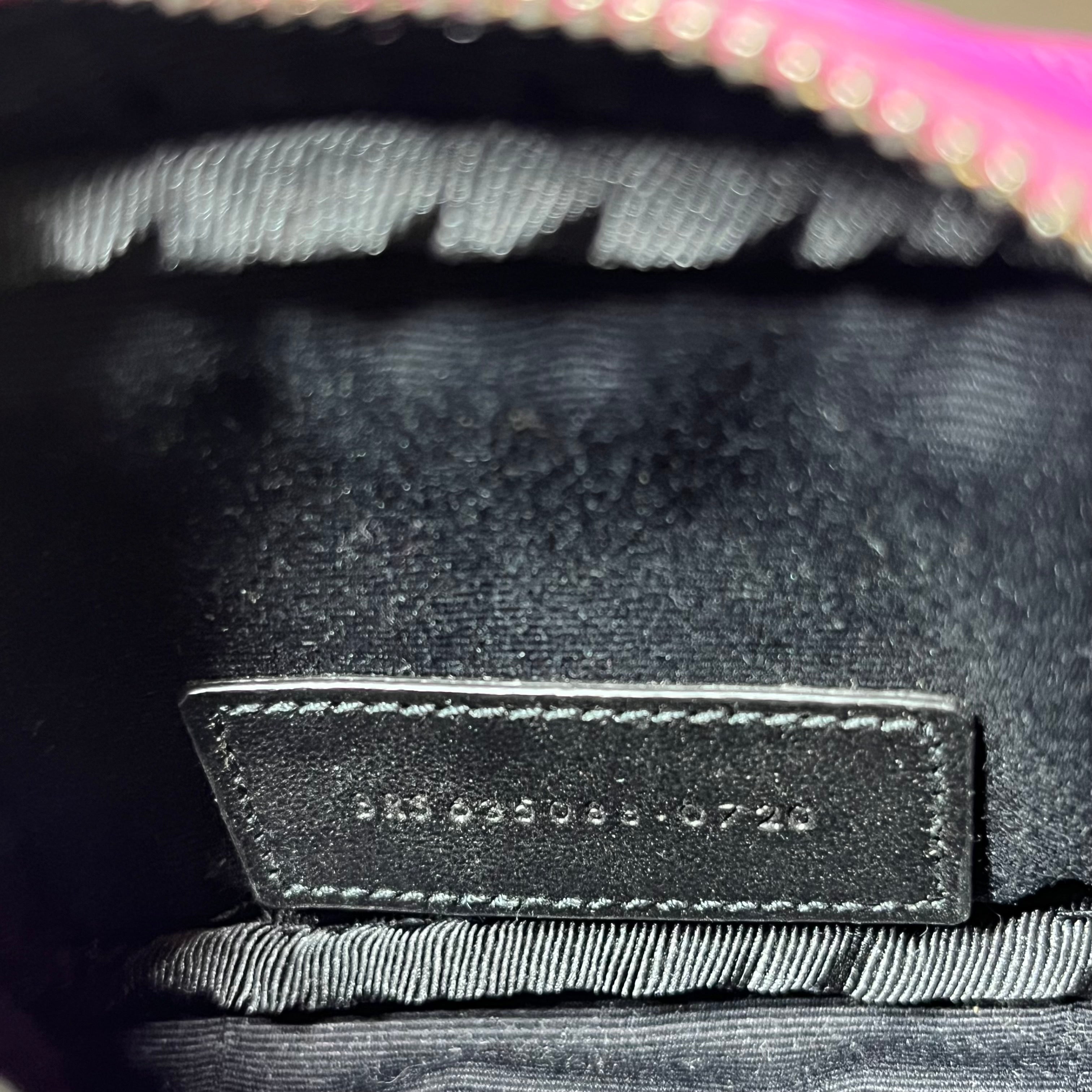 SAINT LAURENT/Bag/Leather/PNK/Micro Matelasse Lou Camera Bag view 6