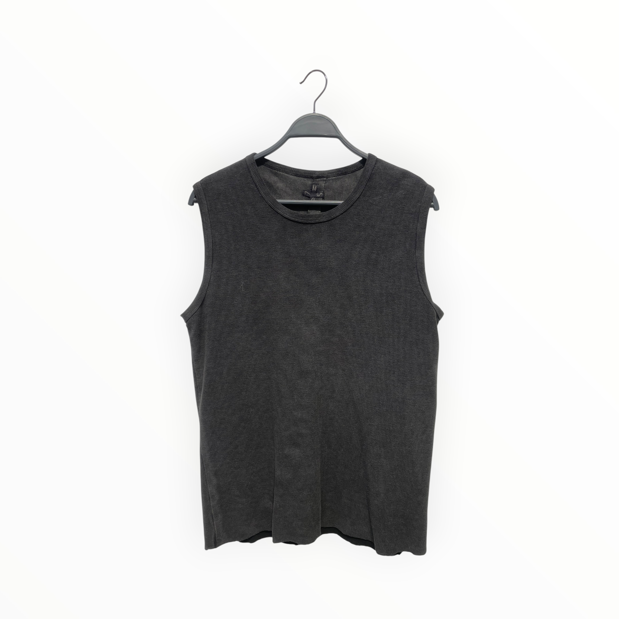 md75/Tank Top/L/Cotton/BLK/ view 1
