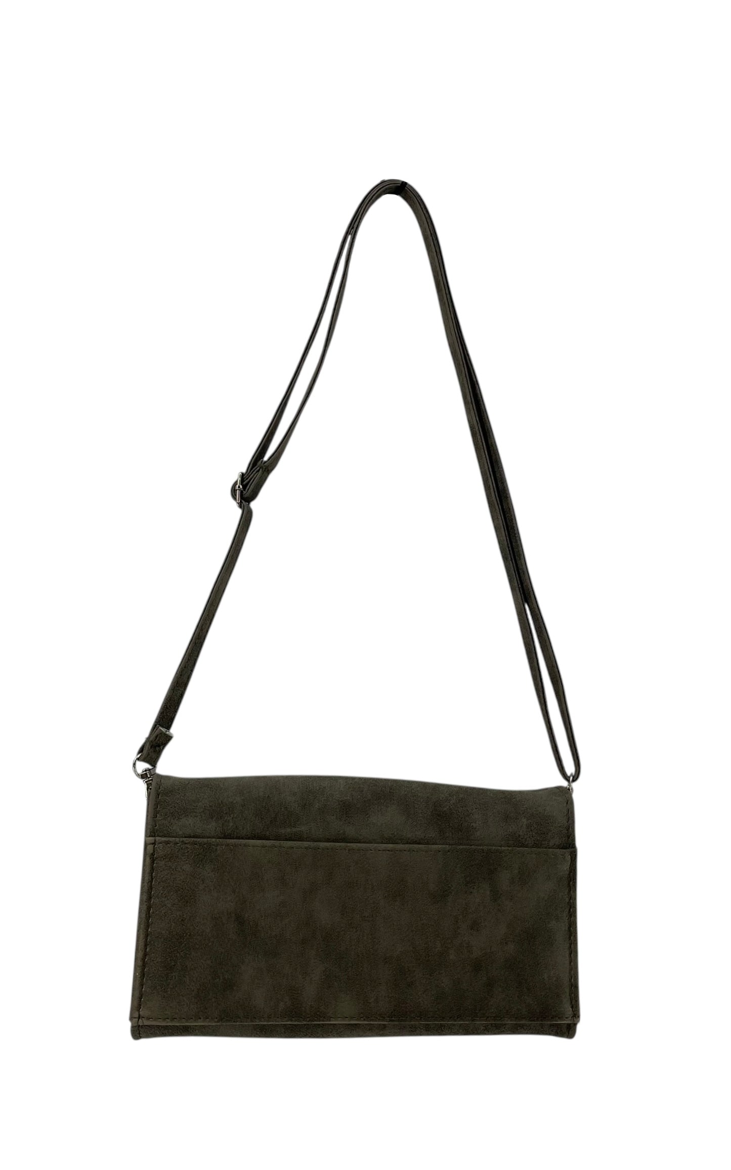 Y's/Bag/Suede/GRY/SIL Y'S N FRONT view 2
