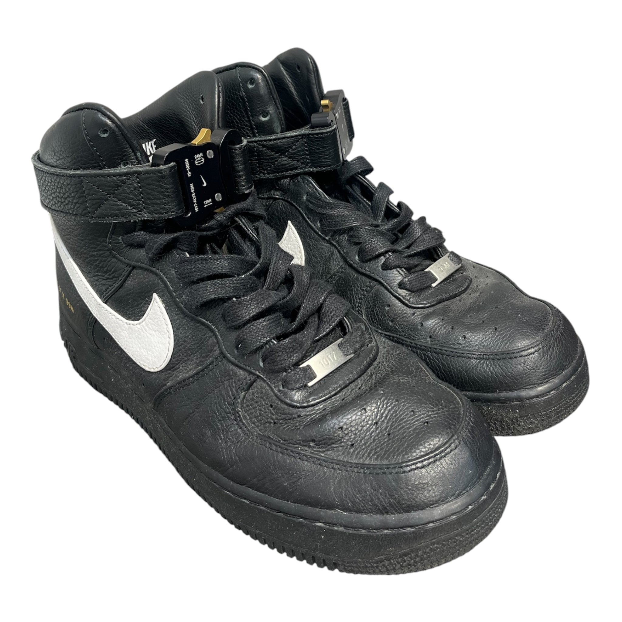 NIKE/AIR FORCE 1 HI /Hi-Sneakers/US 10.5/Leather/BLK/CQ4018-002 view 1