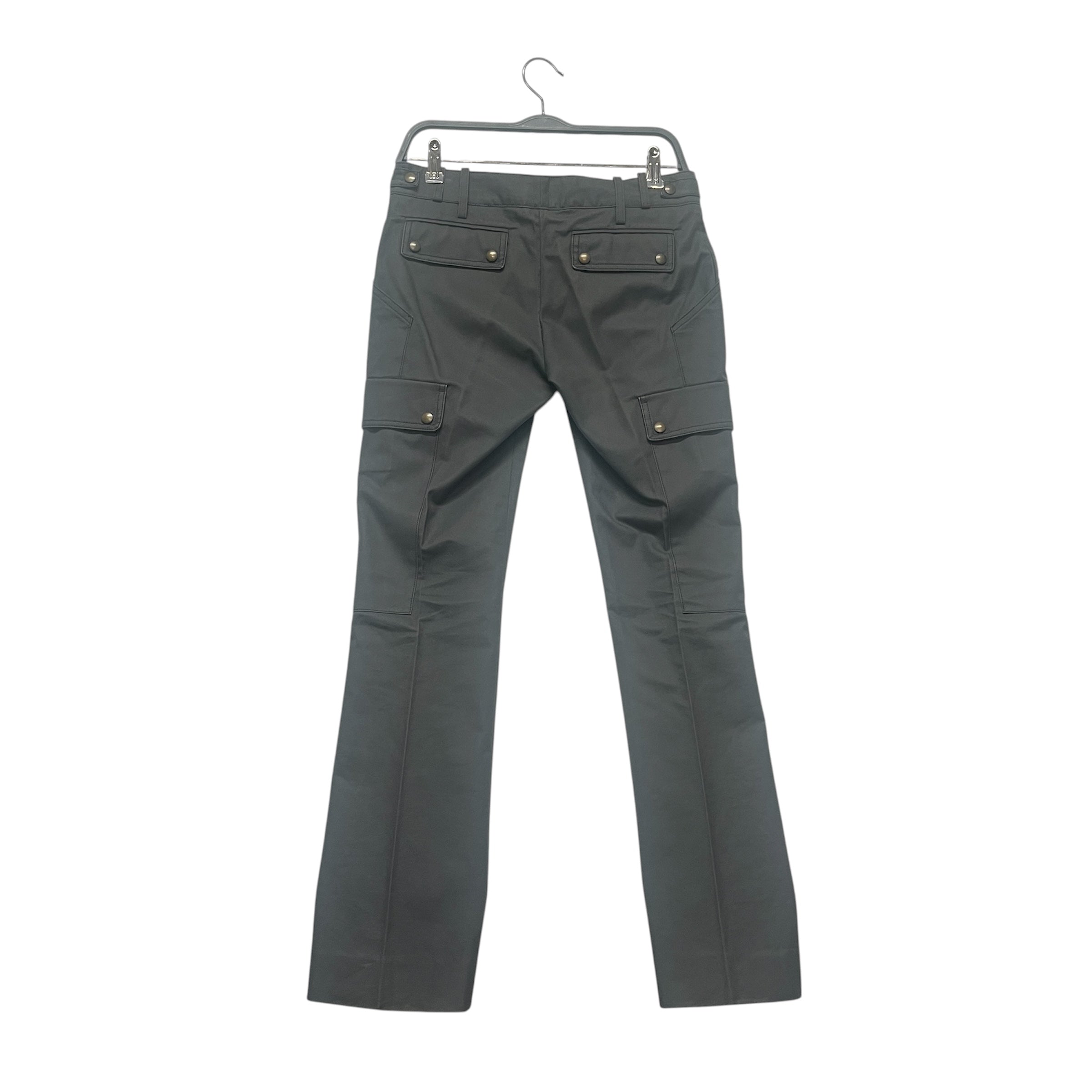 BALENCIAGA/Bottoms/36/Cotton/GRY/LOW RISE CARGO view 2