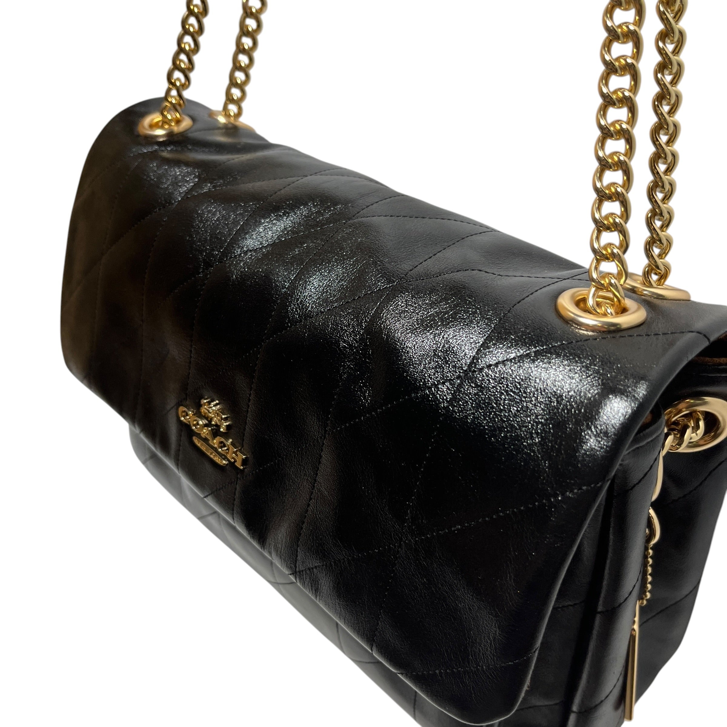 COACH/Bag/Leather/BLK/elodie bag view 6
