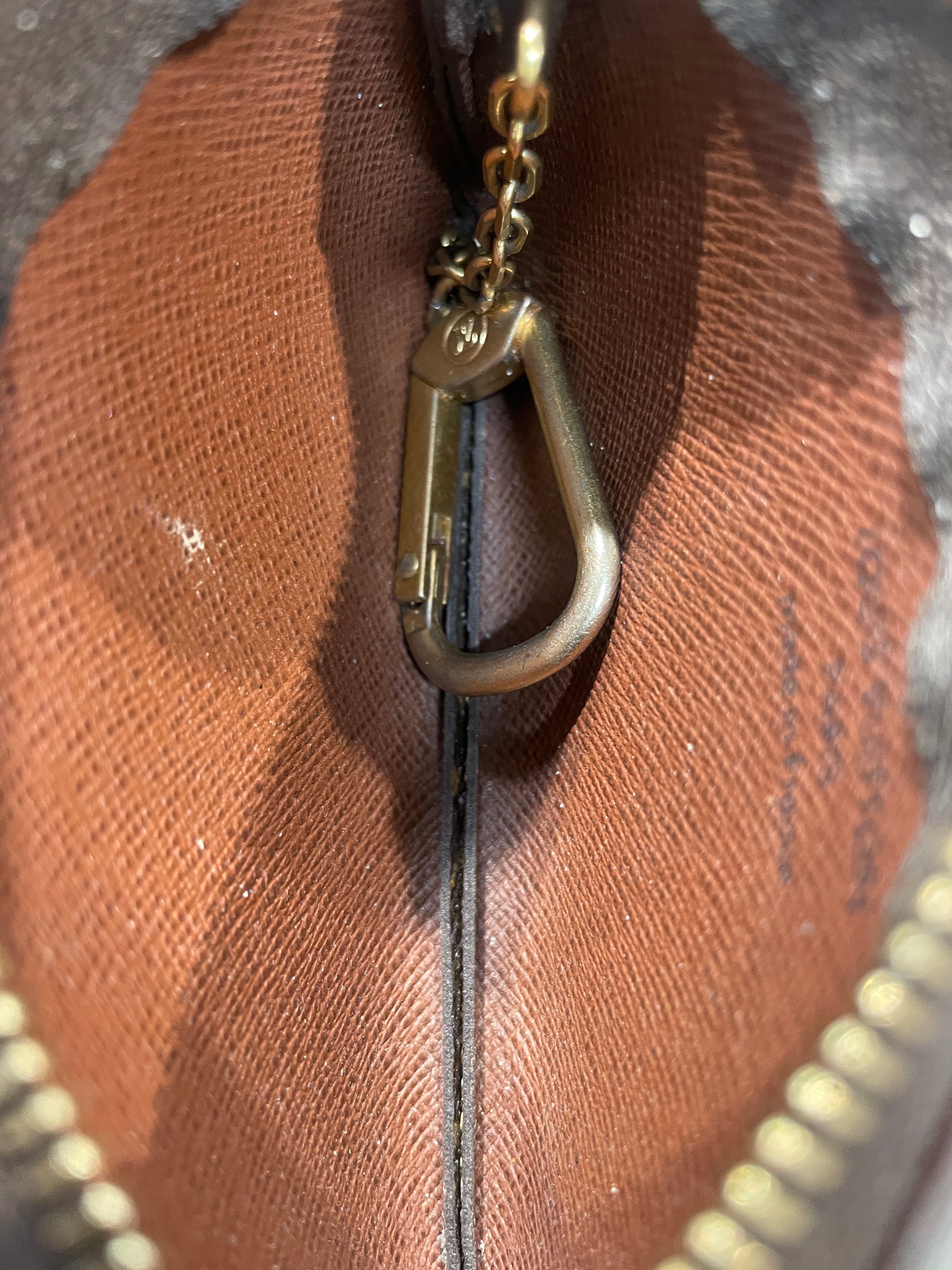 LOUIS VUITTON/Coin Wallet/Monogram/Leather/BRW/L's/ view 6