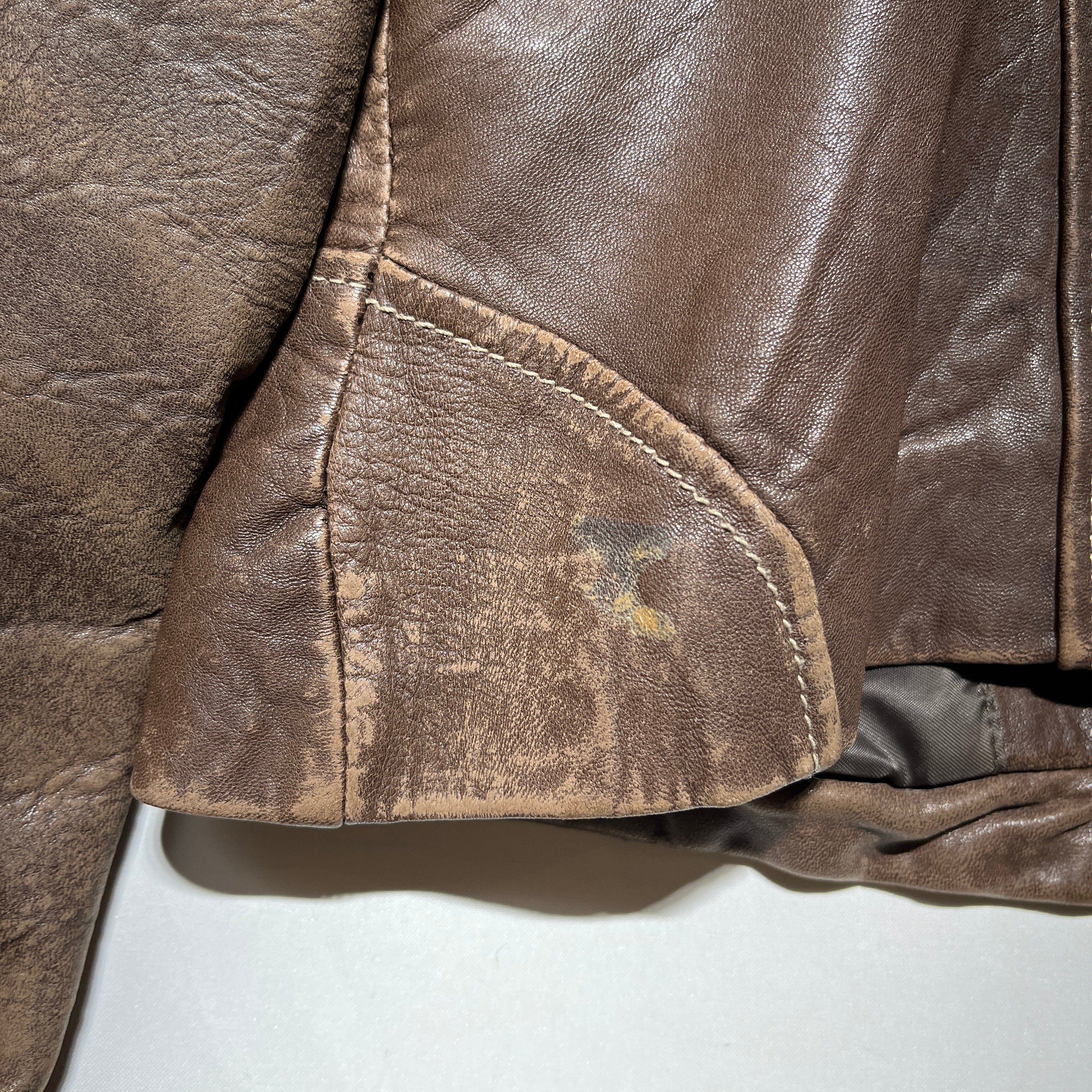Wilsons Leather/Leather Jkt/M/Leather/BRW/GREAT PATINA view 13