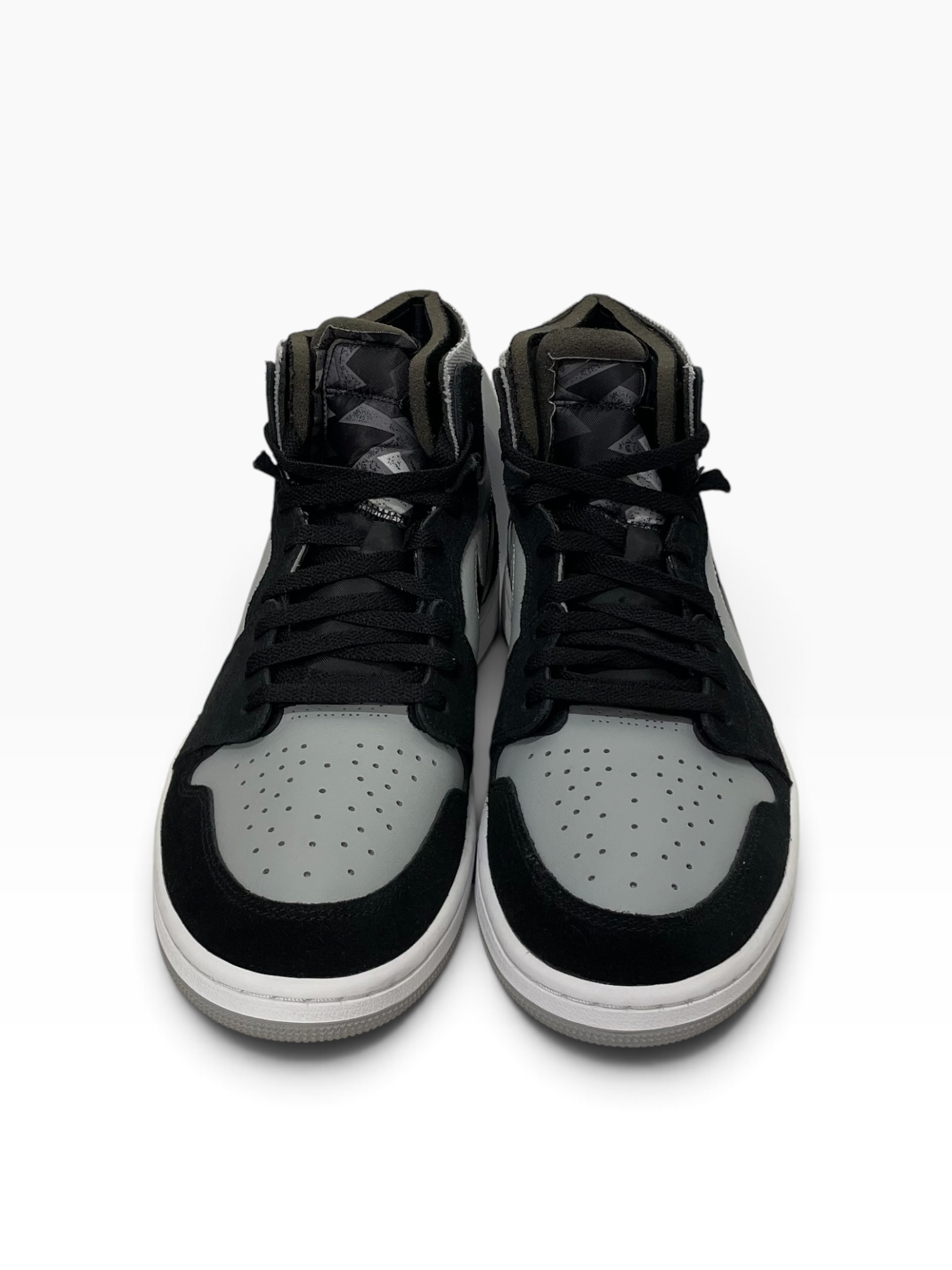 NIKE/Hi-Sneakers/US 12.5/Cotton/GRY/JORDAN 1 ZOOM CMFT view 3