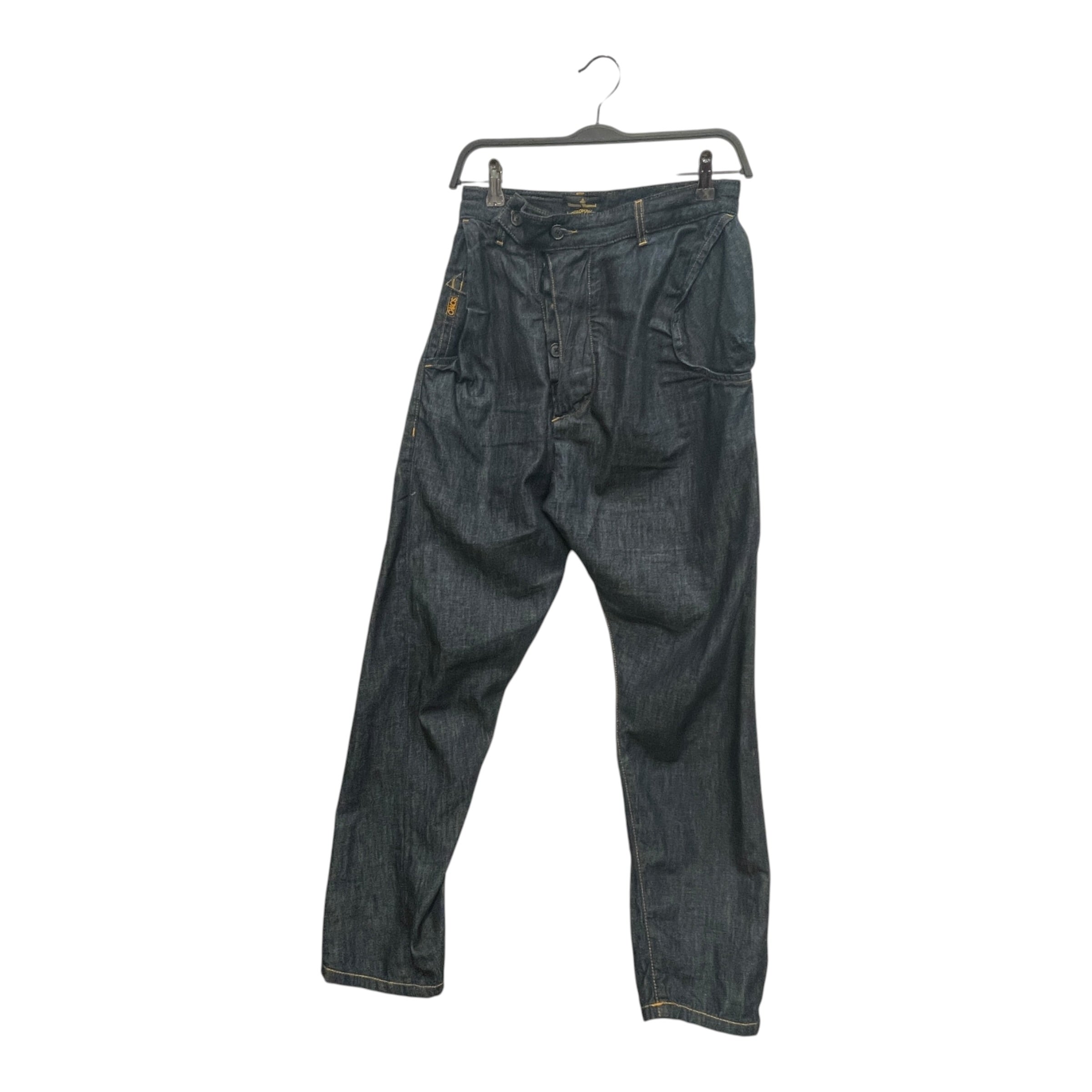 Vivienne Westwood/Bottoms/XXS/Cotton/NVY/ORG LINNING SIDE view 1