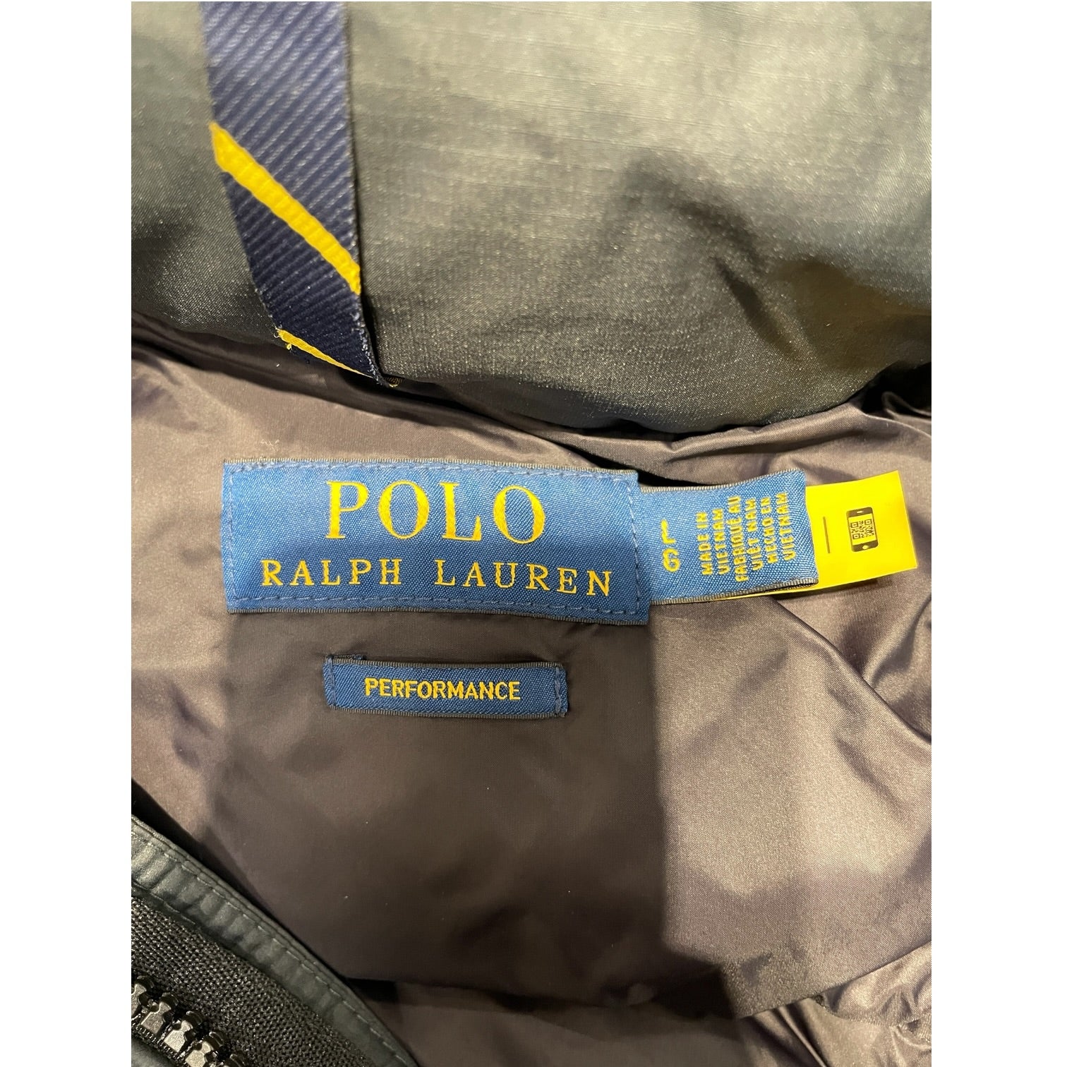 POLO RALPH LAUREN/Puffer Jkt/L/Nylon/BLK/Gotham Down Puffer Jacket view 3