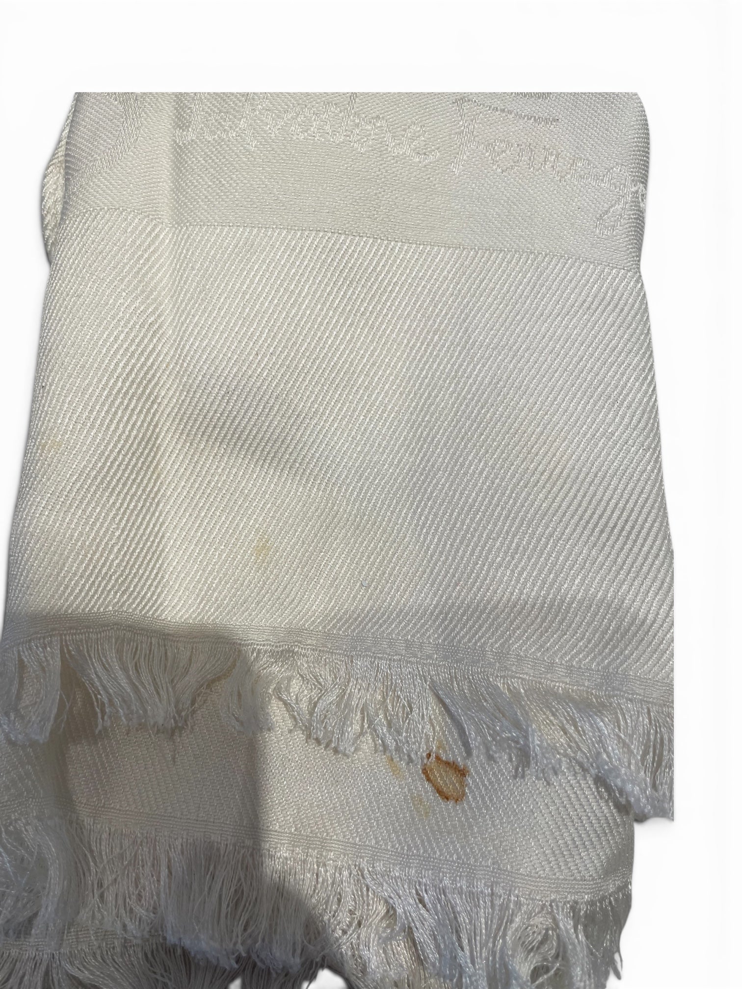 Salvatore Ferragamo/Scarf/Silk/CRM/L's/Logo view 3