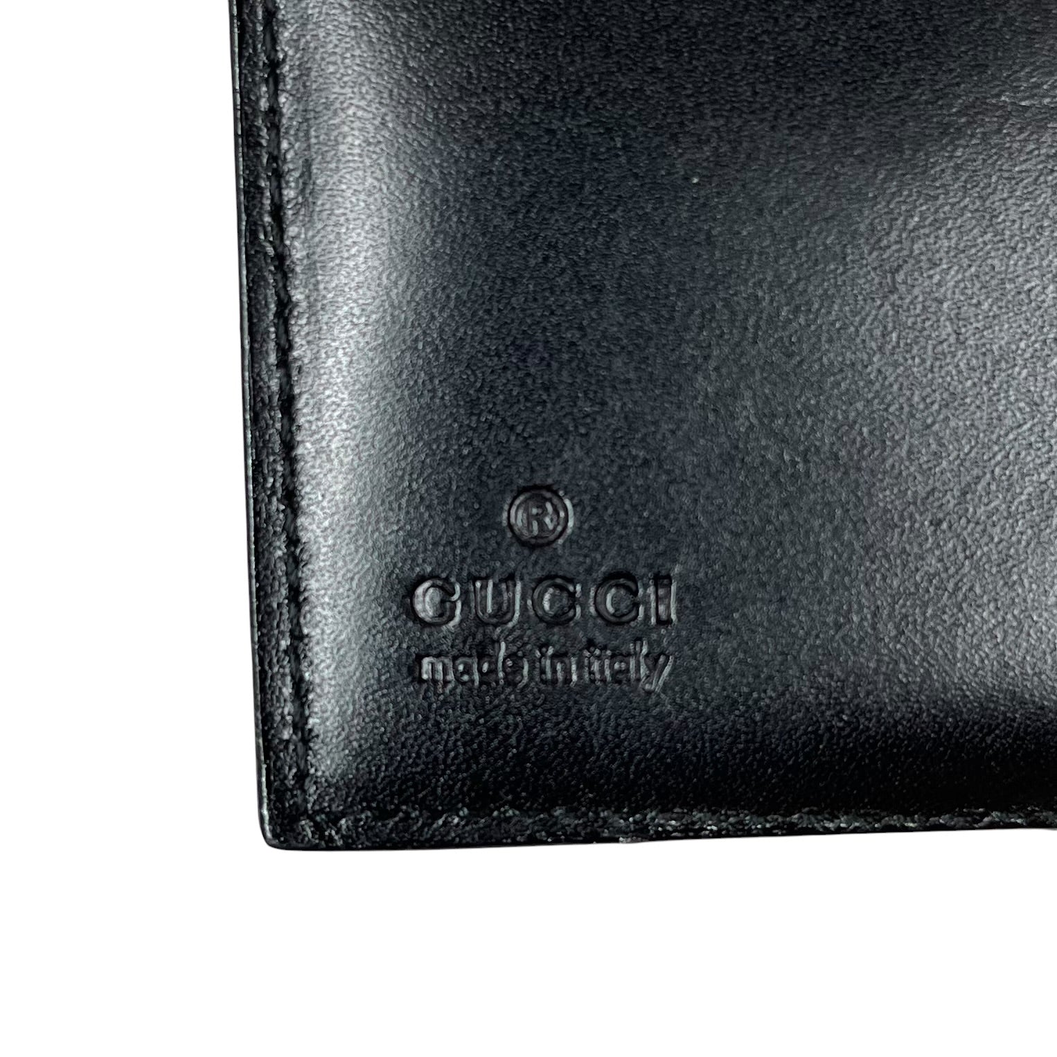 GUCCI/Wallet/Leather/BLK/035 3731 1965 view 5