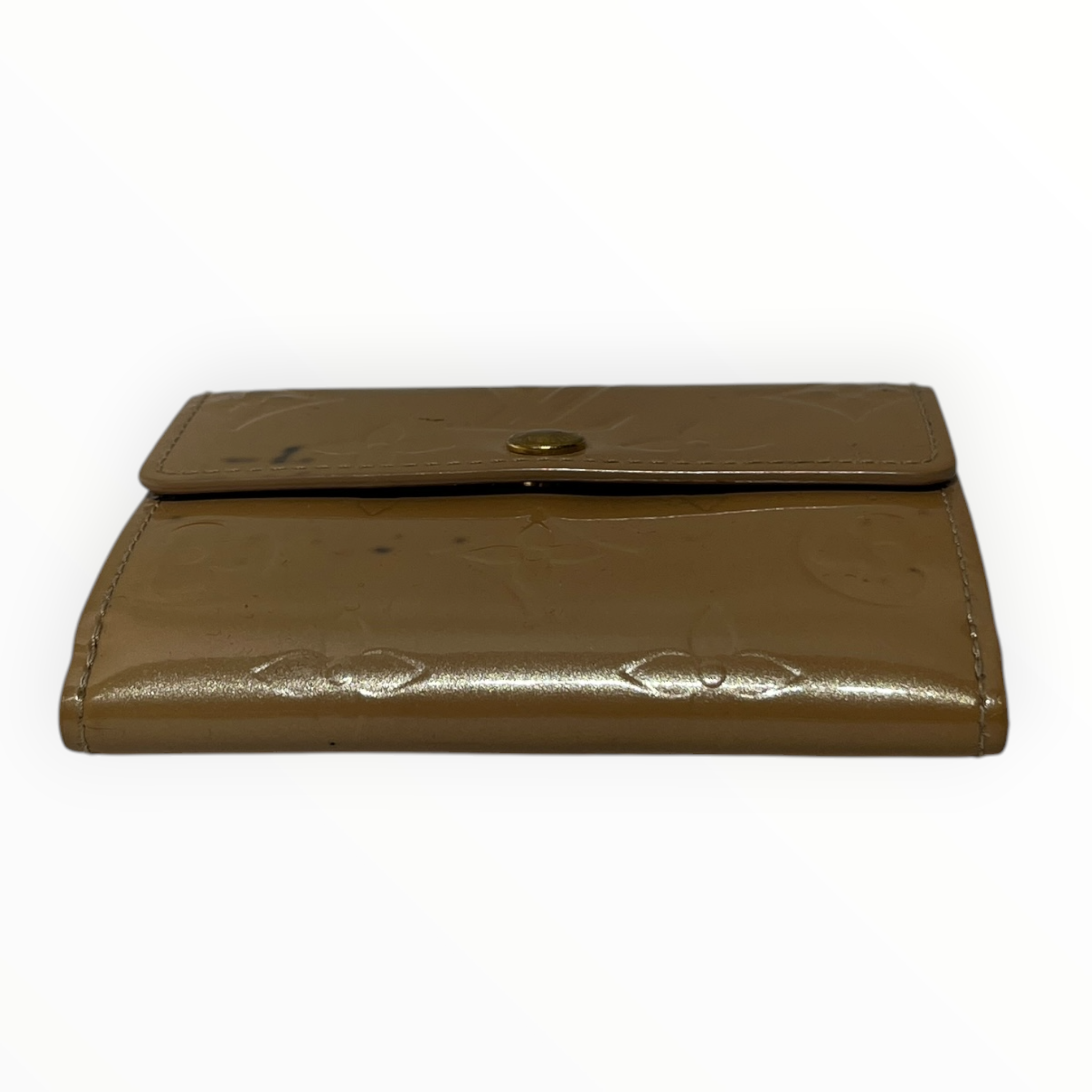 LOUIS VUITTON/Wallet/All Over Print/GLD/L's/EMBOSSED PATENT SCUFF view 3