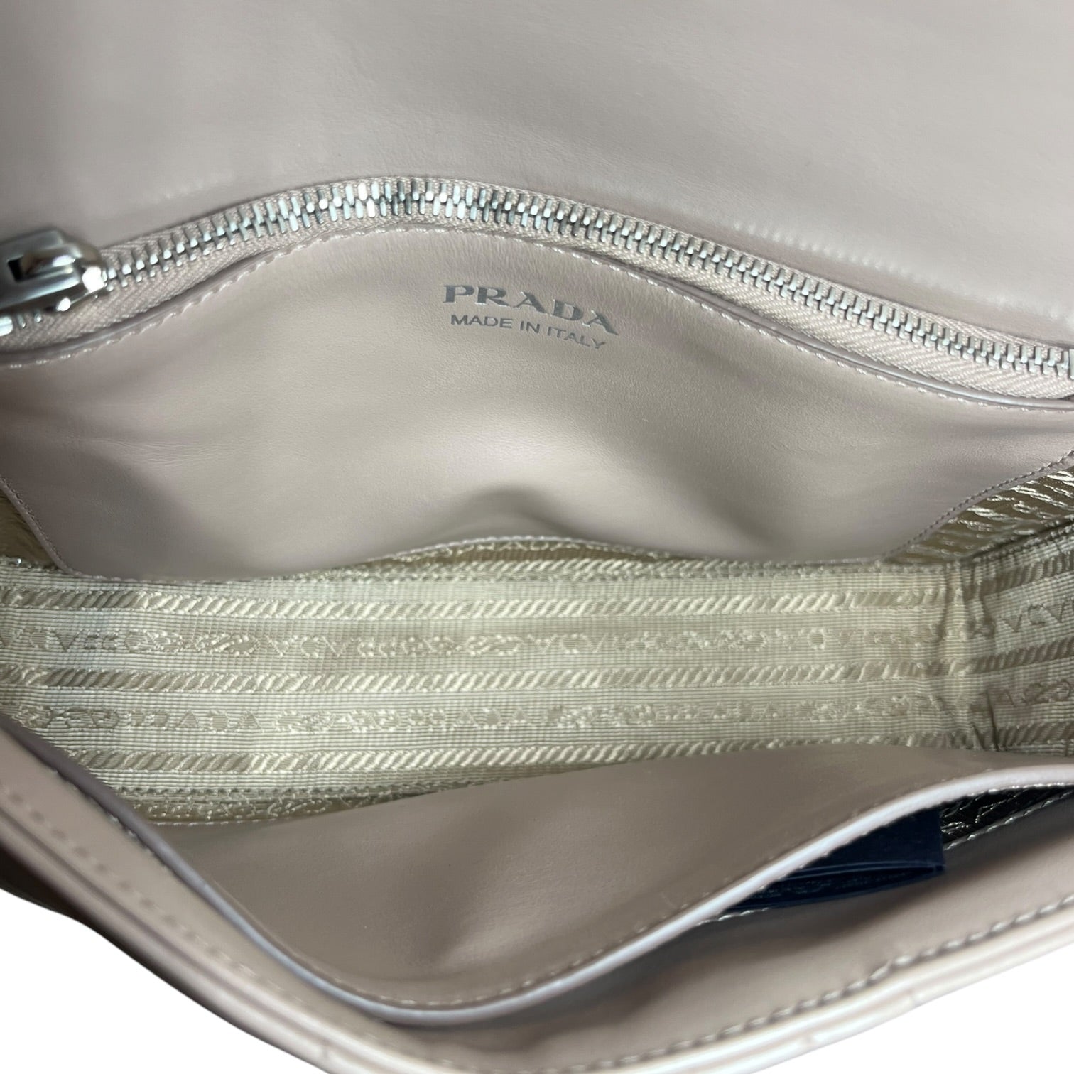 PRADA/Cross Body Bag/Leather/PNK/DIAGRAMME view 6