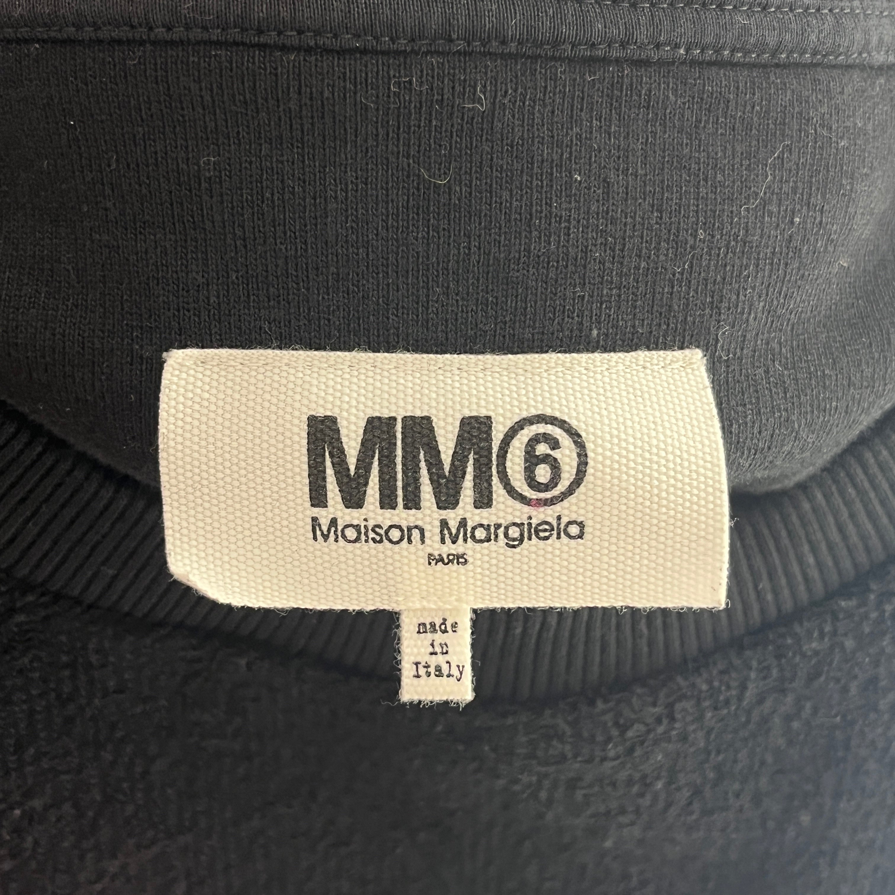 MM6/Heavy Sweater/S/Cotton/BLK/ view 3