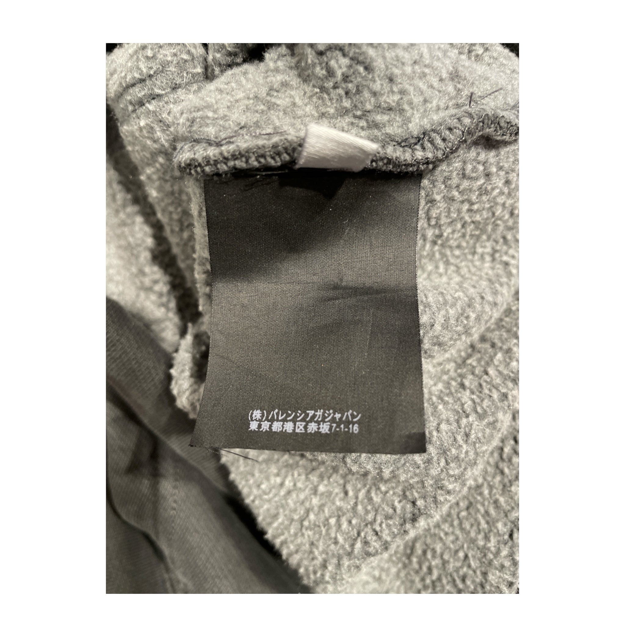 BALENCIAGA/Hoodie/S/Graphic/Cotton/GRY/europa! Fall Winter view 4